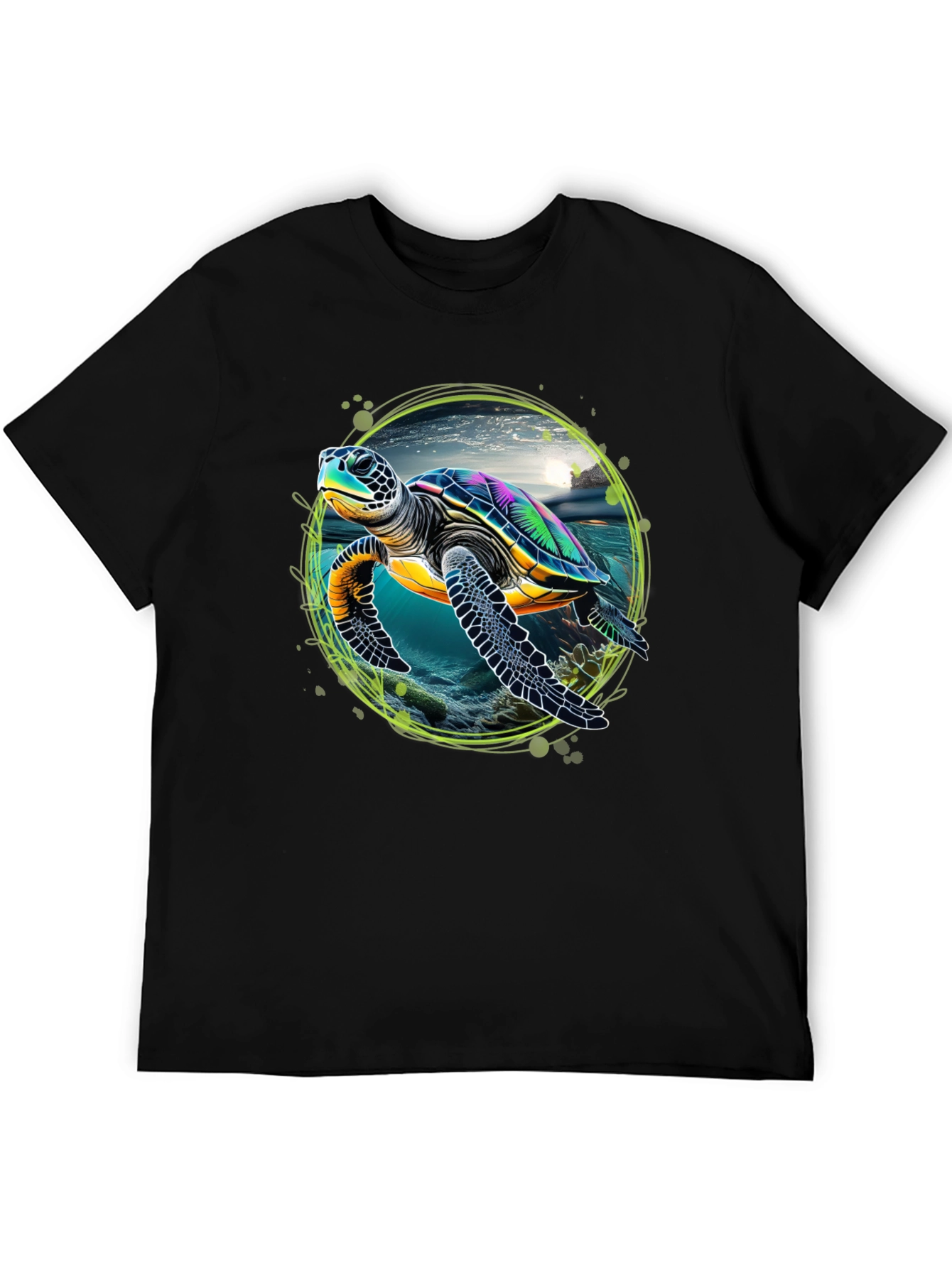 Sea Turtle Graphic Tee - Ocean Lovers T-Shirt
