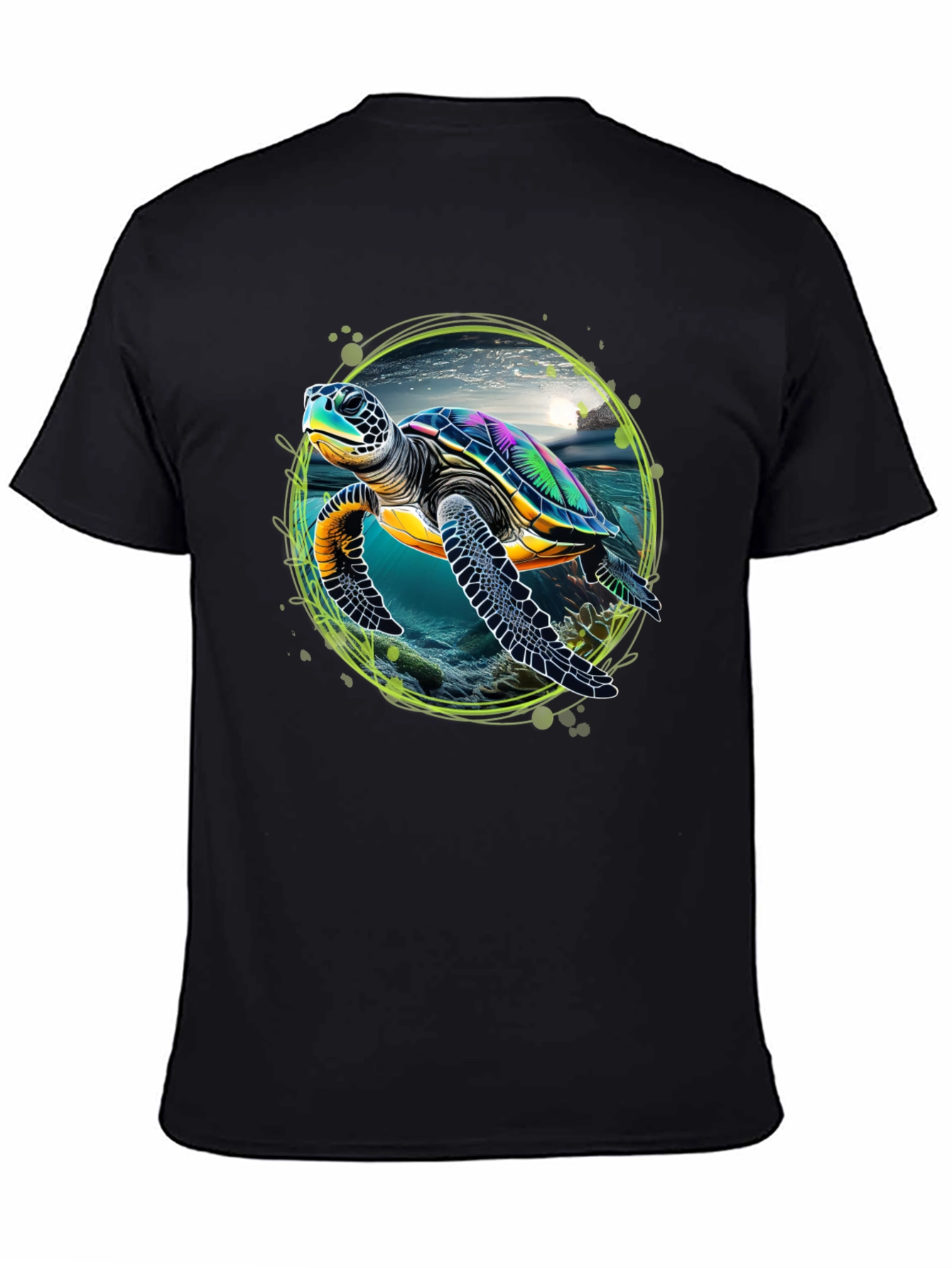 Sea Turtle Graphic Tee - Ocean Lovers T-Shirt