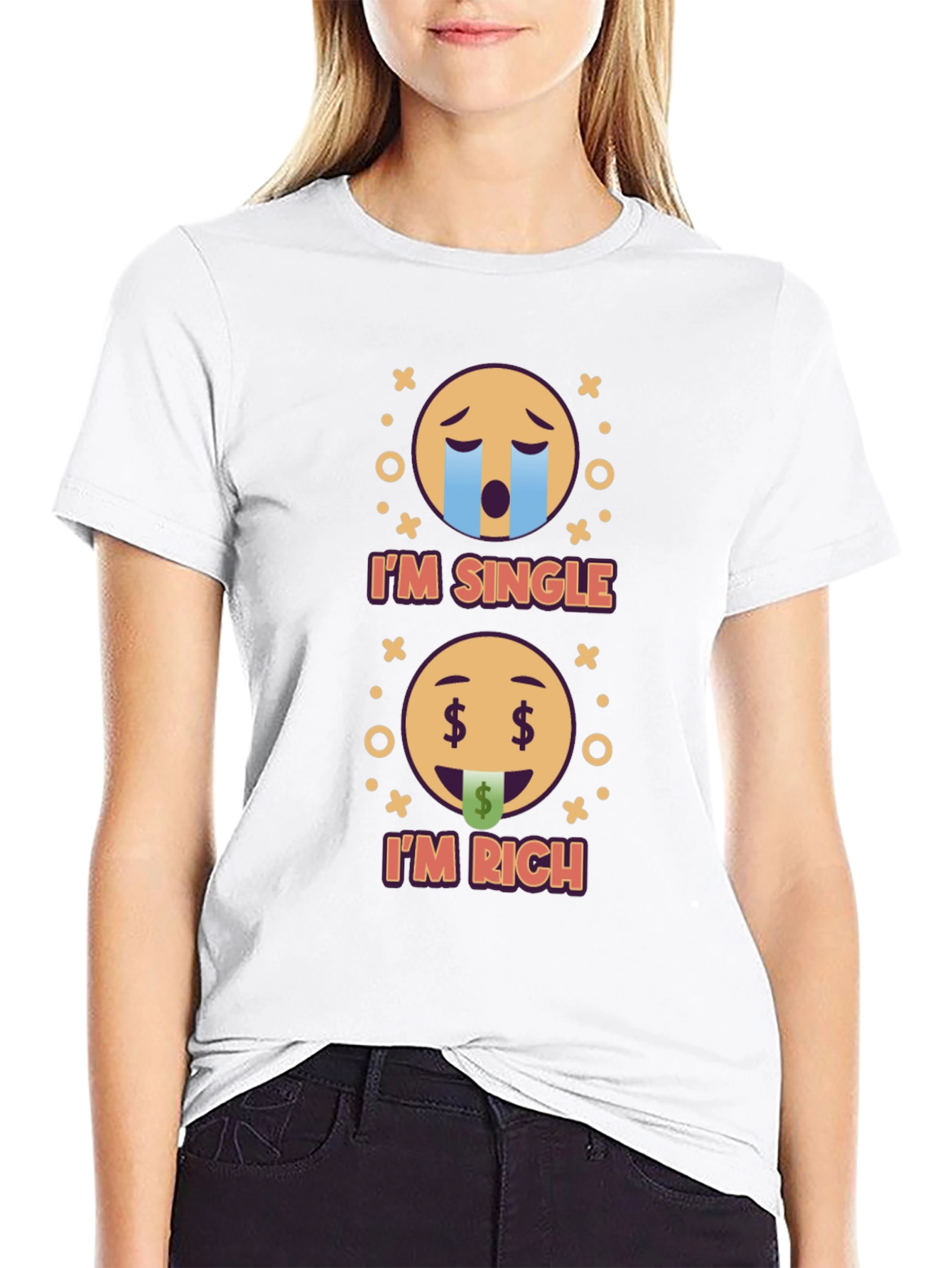 Single and Rich Graphic Tee