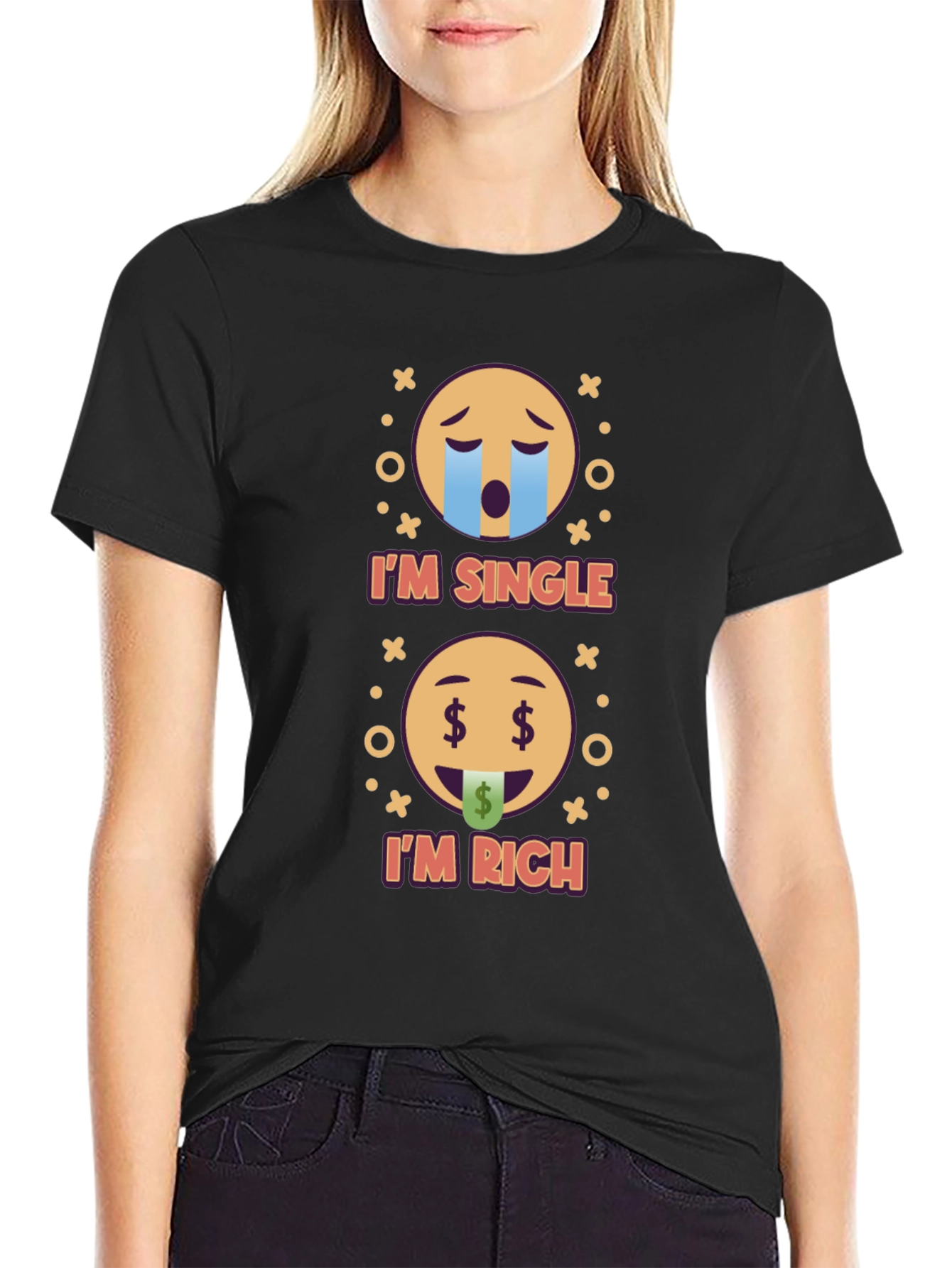 Single and Rich Graphic Tee