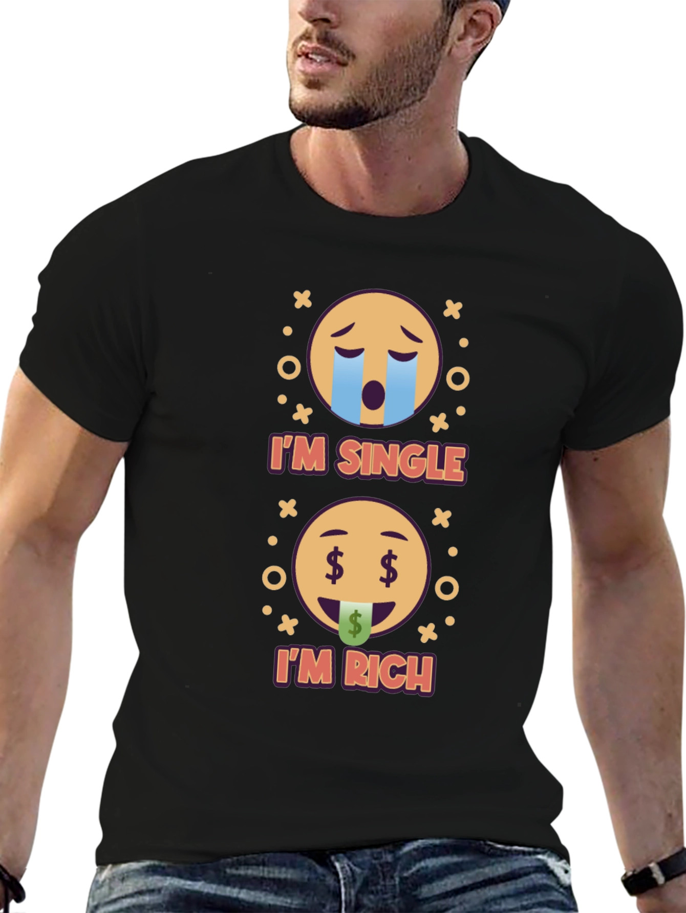 Single and Rich Graphic Tee