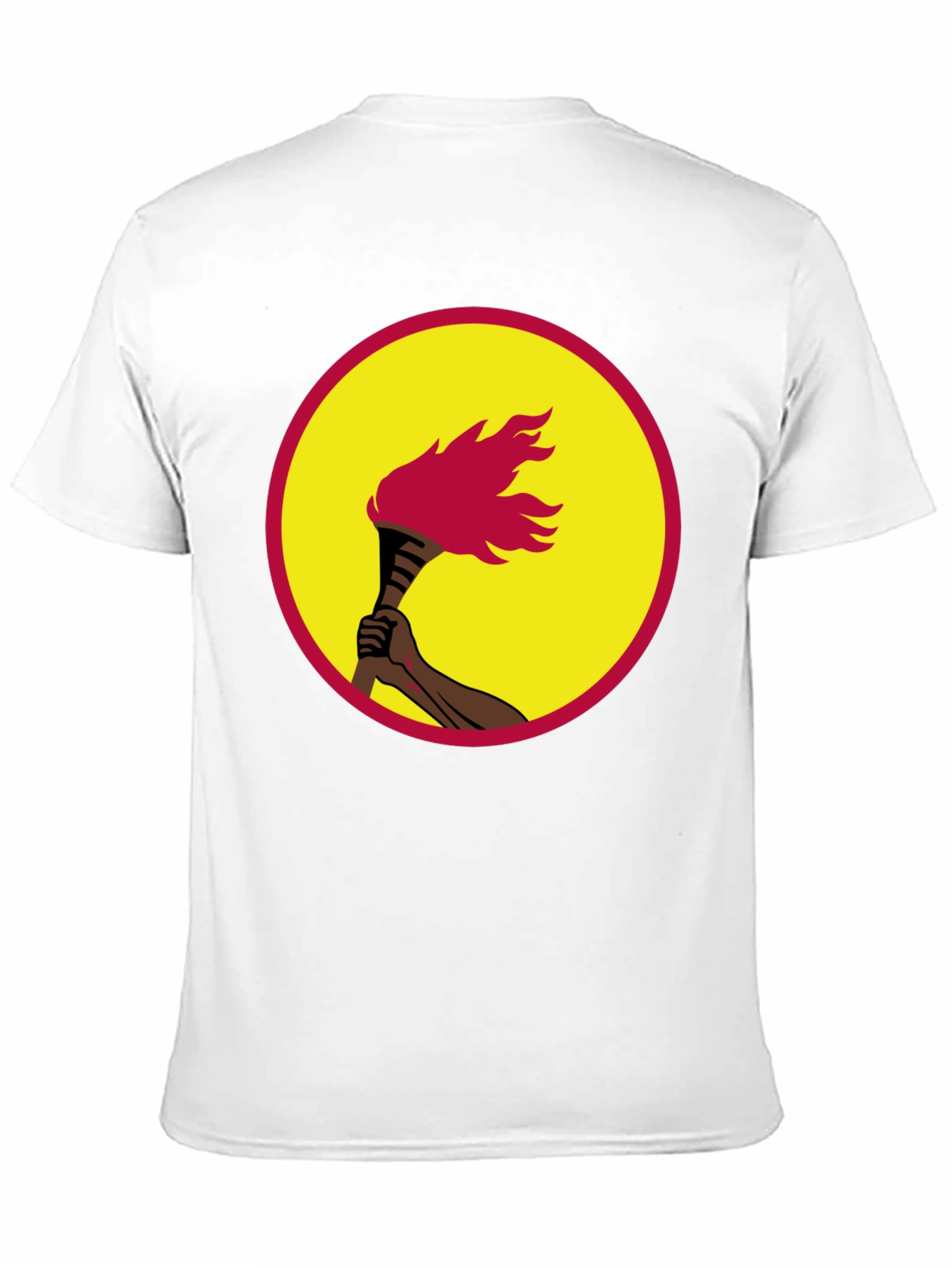 Torchbearer Graphic Tee - Black Cotton T-Shirt