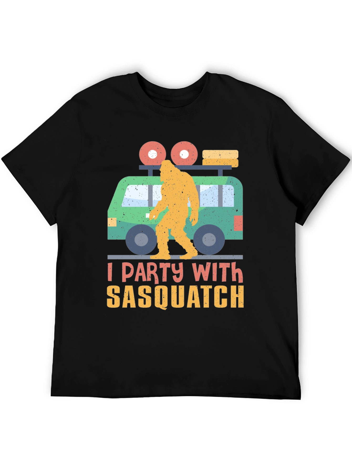 I Party with Sasquatch Graphic Tee