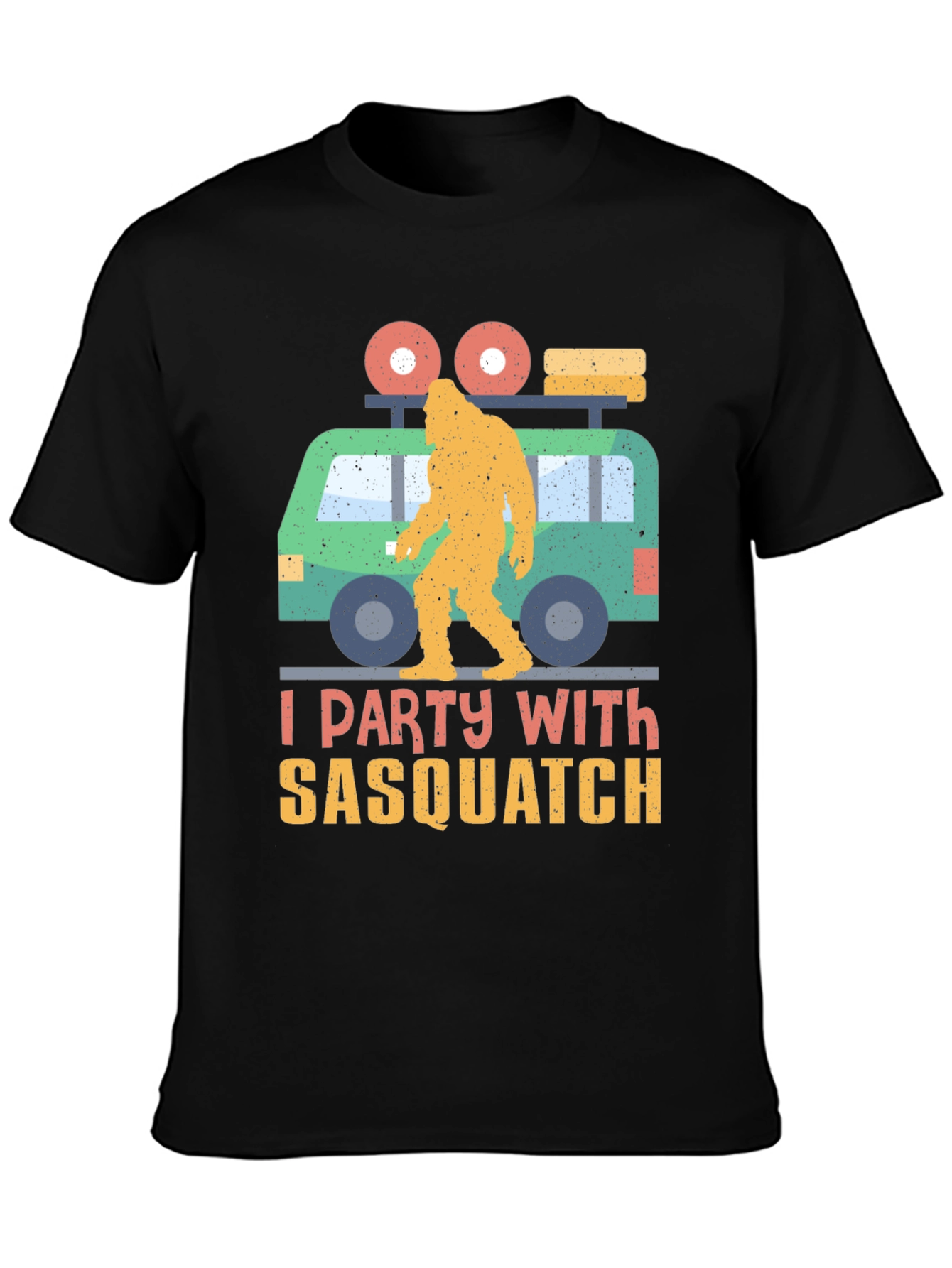 I Party with Sasquatch Graphic Tee