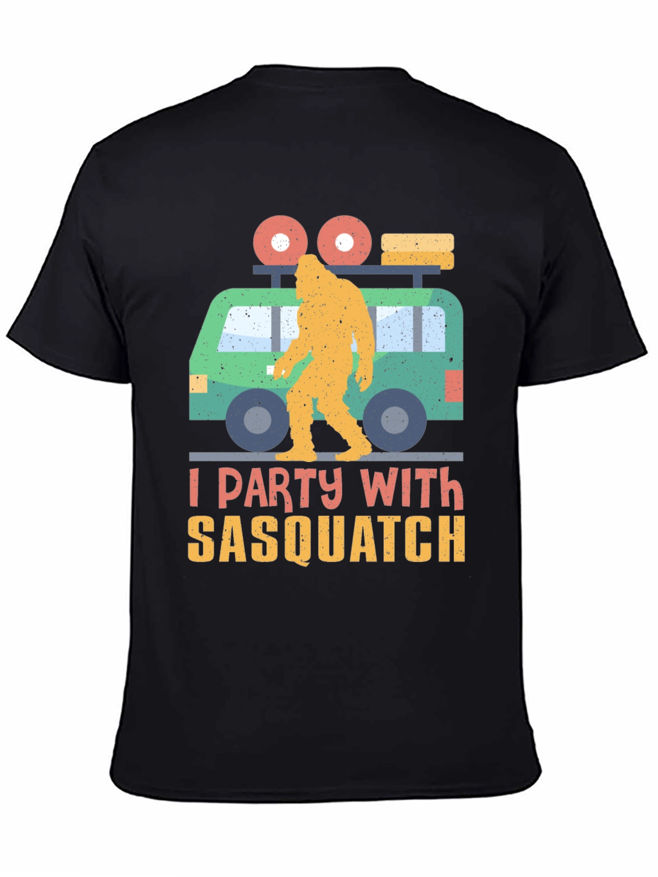 I Party with Sasquatch Graphic Tee