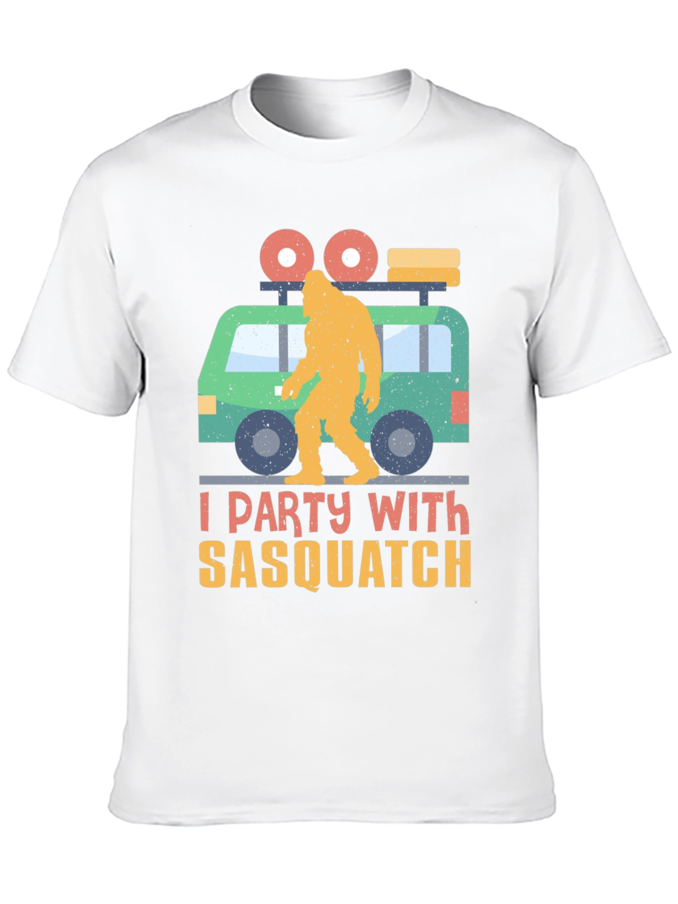 I Party with Sasquatch Graphic Tee