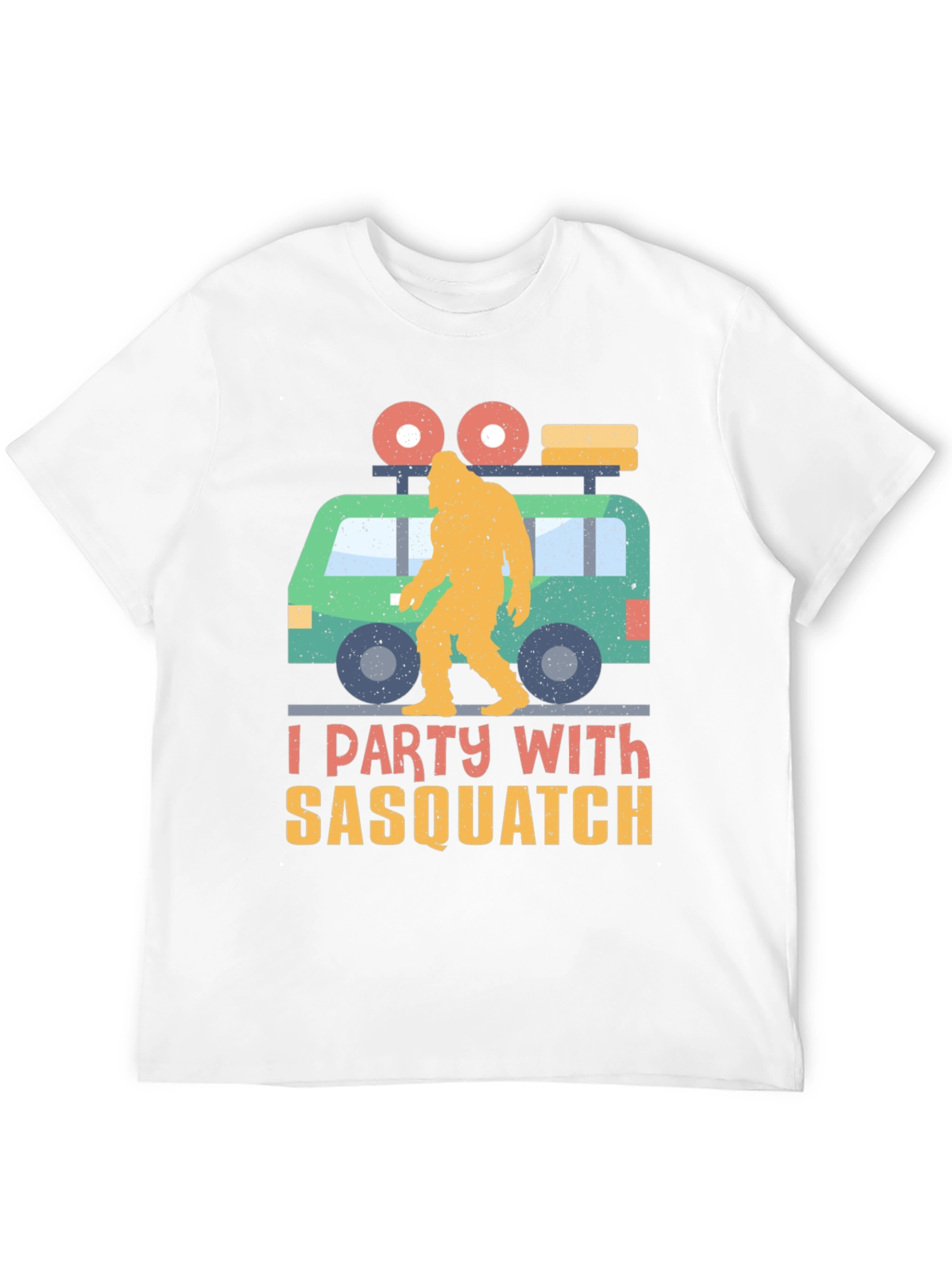 I Party with Sasquatch Graphic Tee