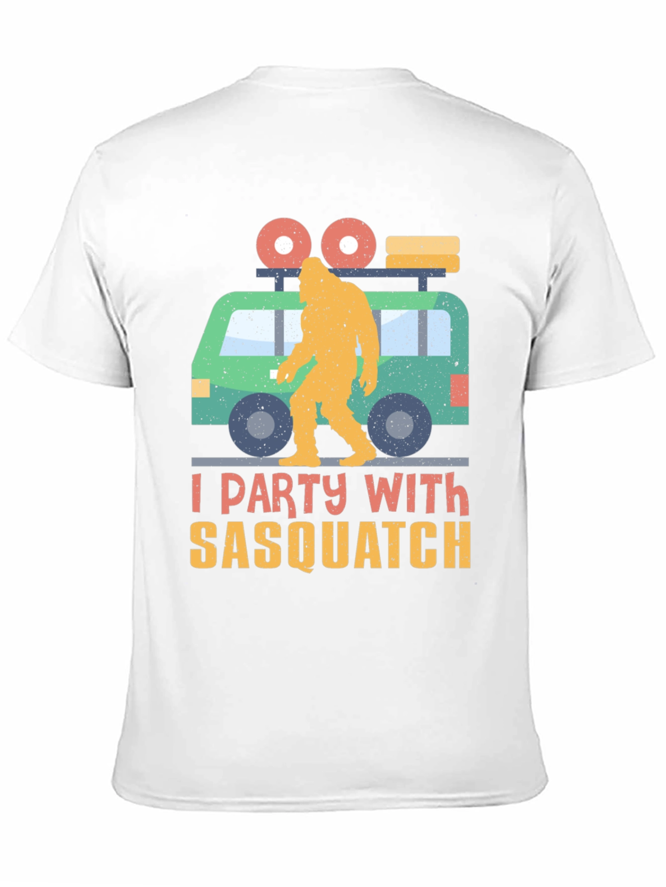 I Party with Sasquatch Graphic Tee