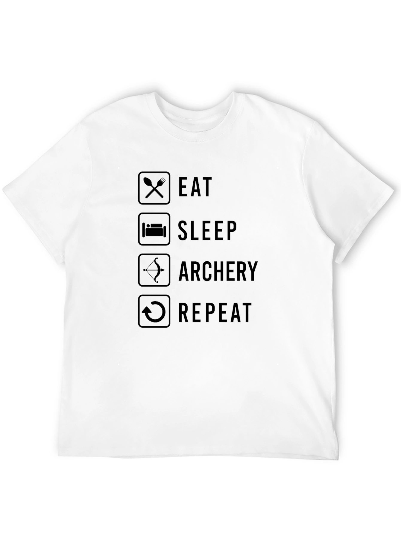 Eat Sleep Archery Repeat T-Shirt