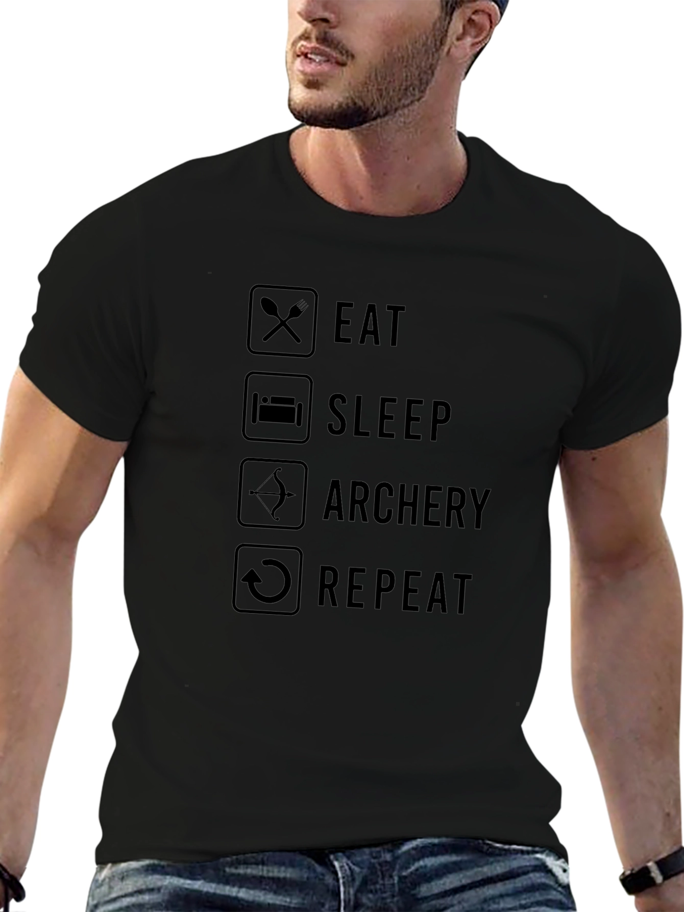Eat Sleep Archery Repeat T-Shirt
