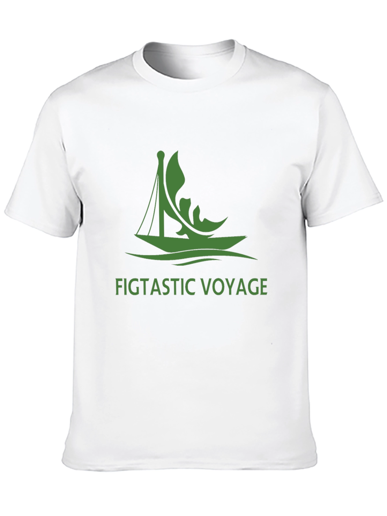 Figtastic Voyage Black Graphic Tee