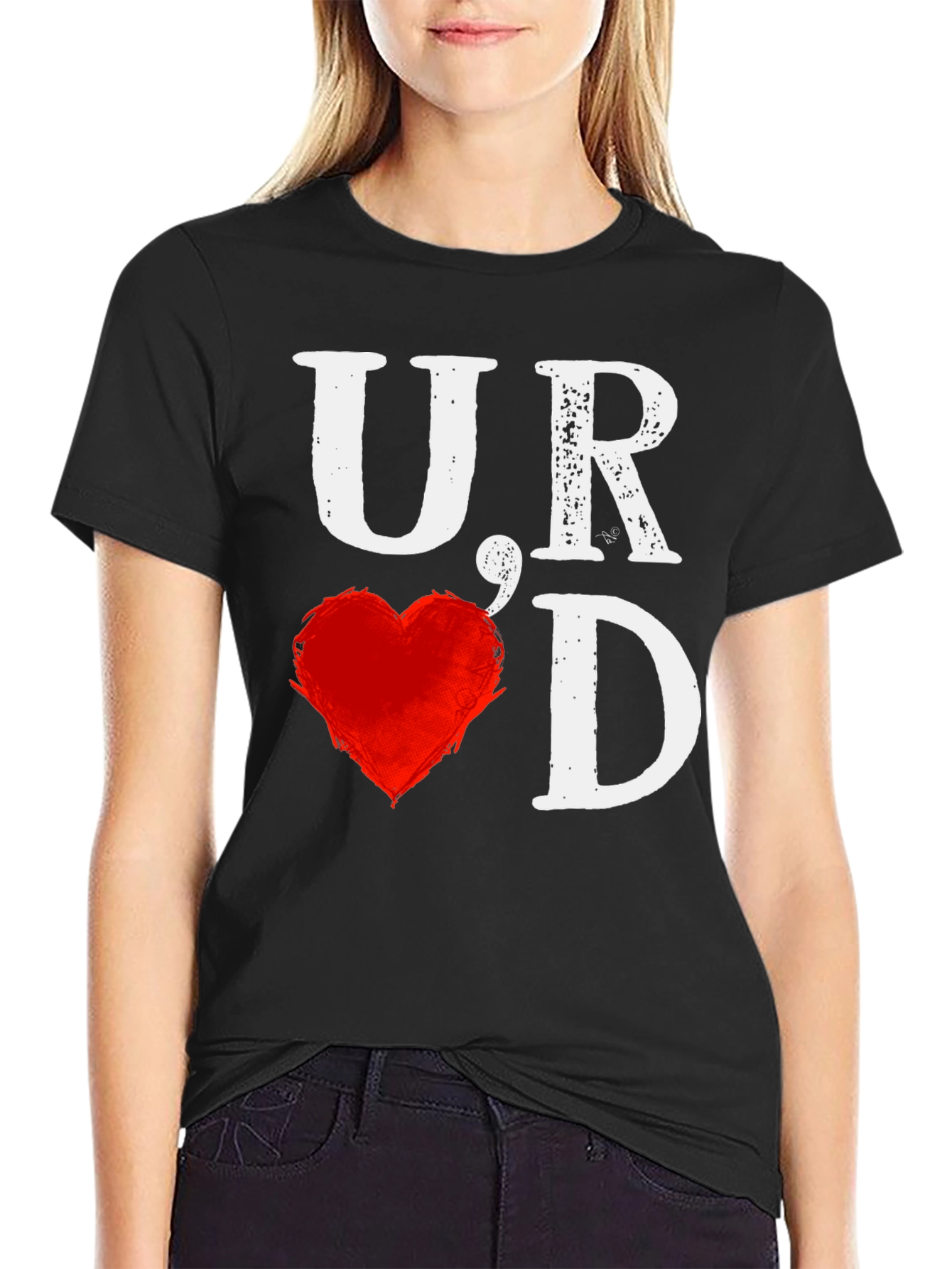 UR Heart D T-Shirt - Love You