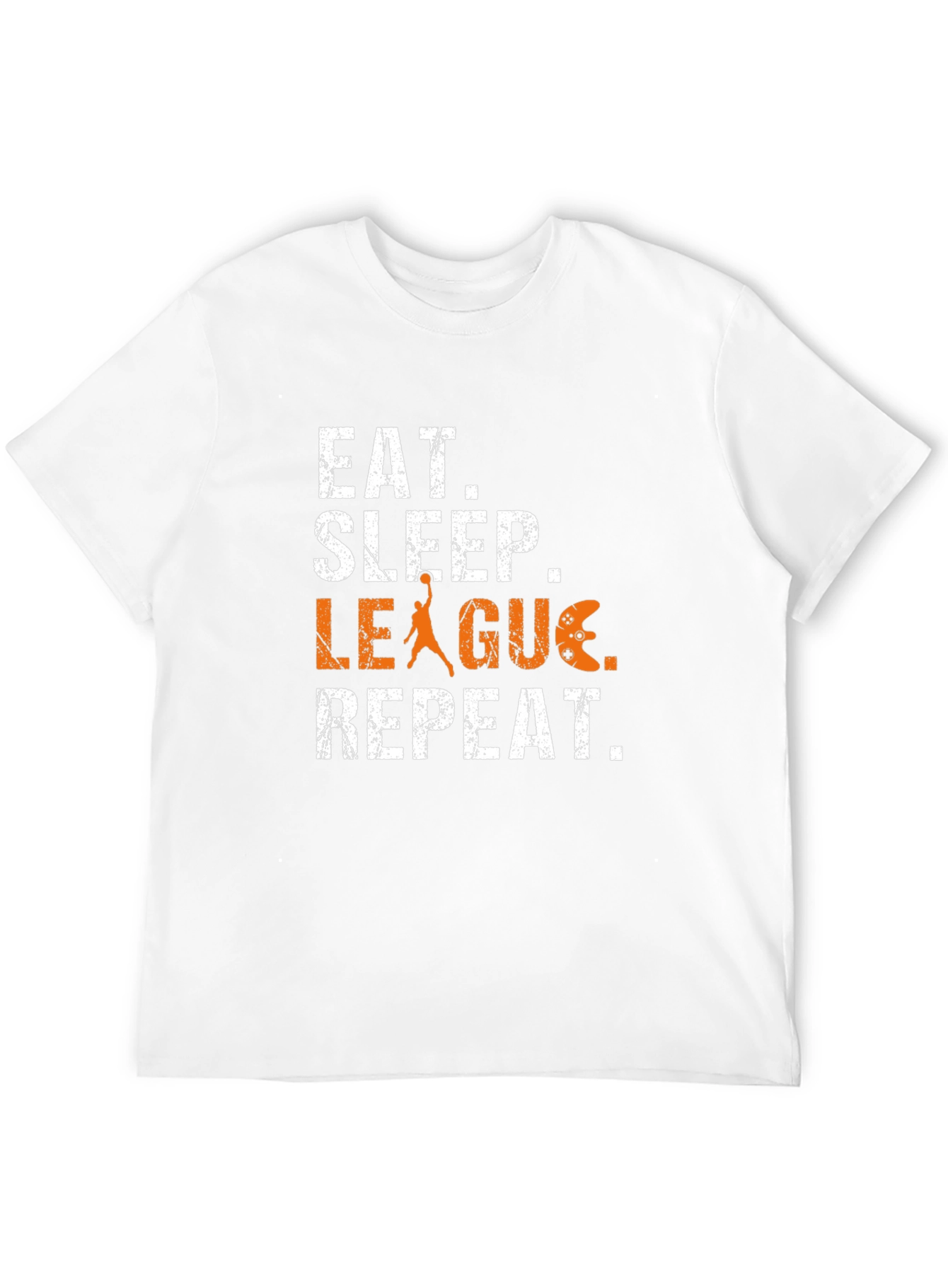 Eat Sleep League Repeat Graphic T-Shirt