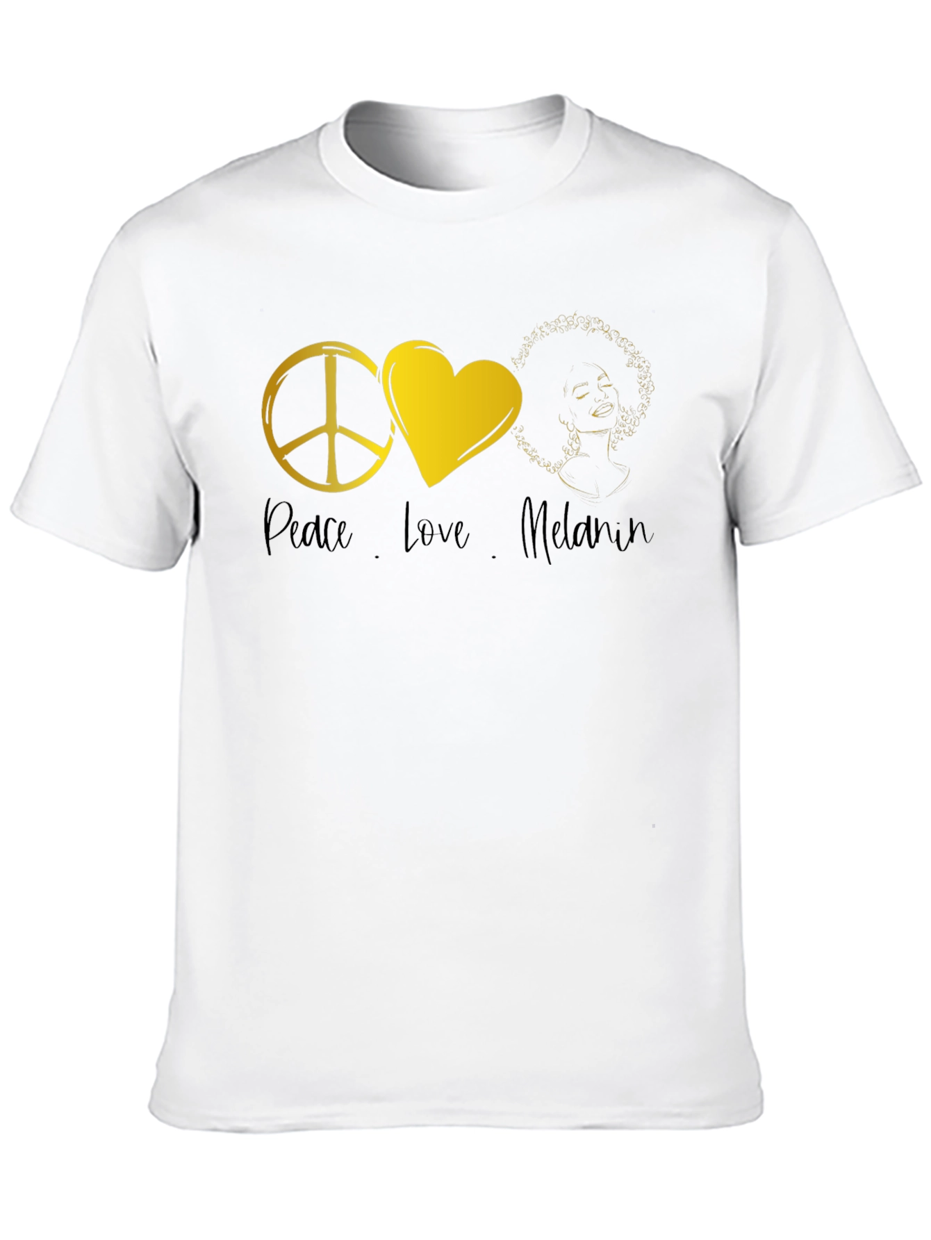 Peace Love Melanin T-Shirt