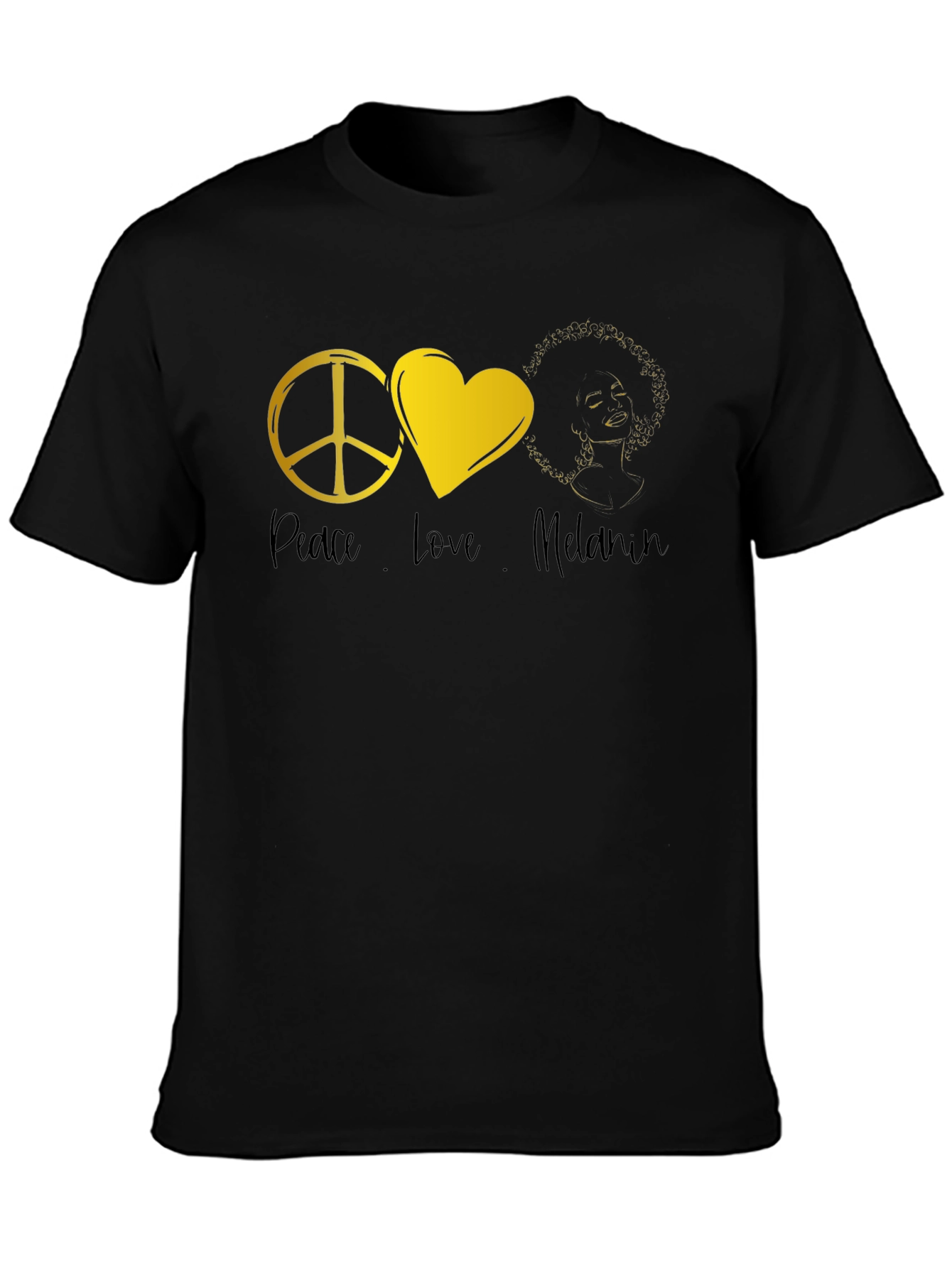Peace Love Melanin T-Shirt