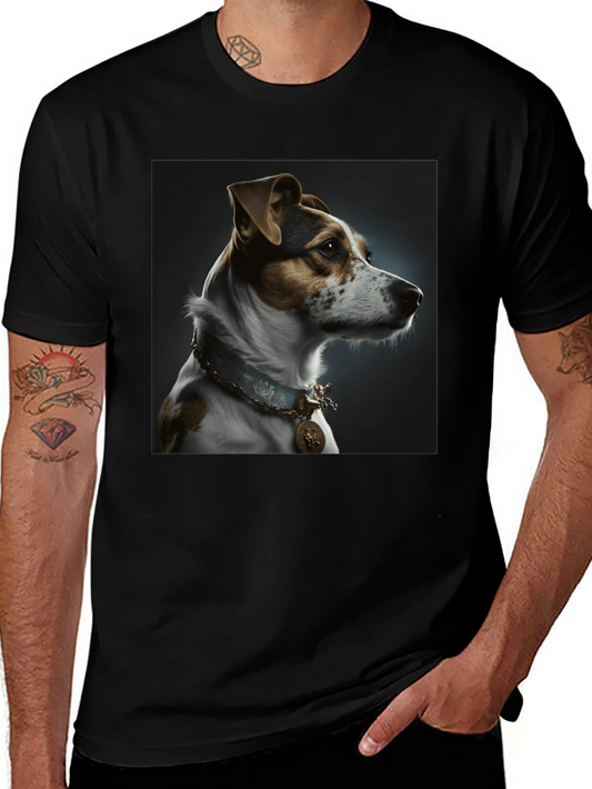 Dog Portrait T-Shirt - Regal Pet Design