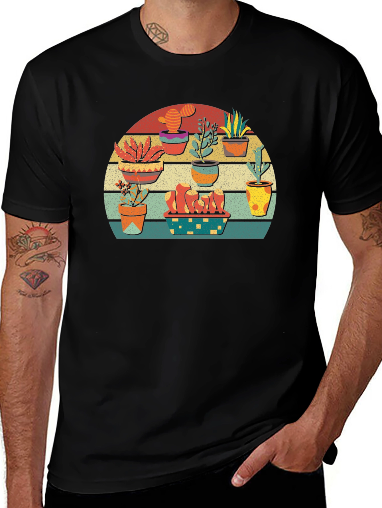 Retro Cactus T-Shirt