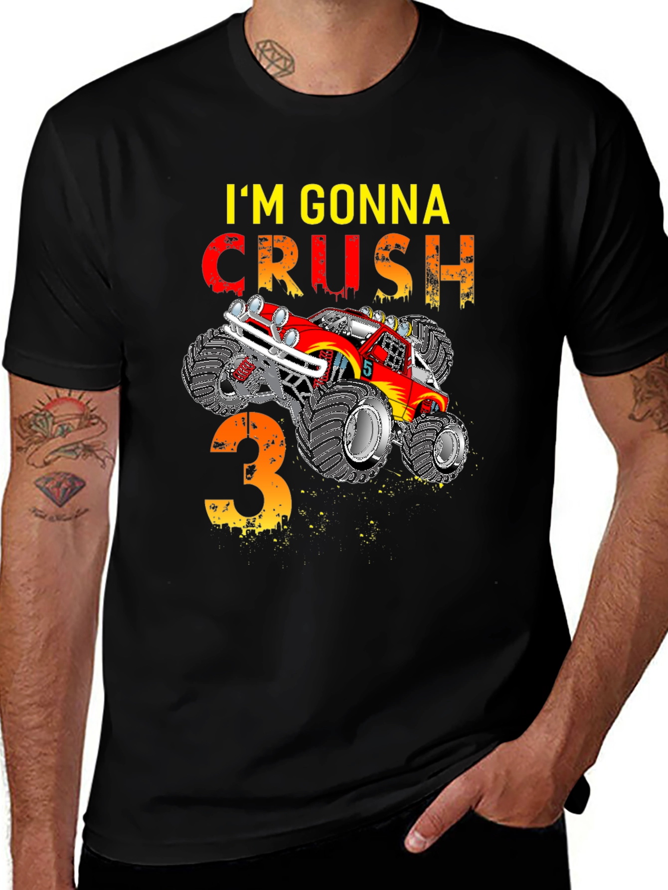Im Gonna Crush 3 Birthday T-Shirt