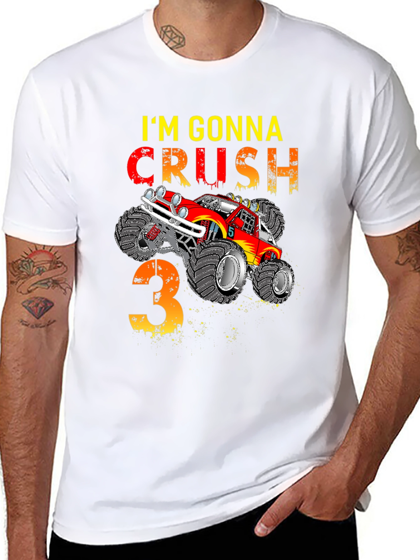 Im Gonna Crush 3 Birthday T-Shirt