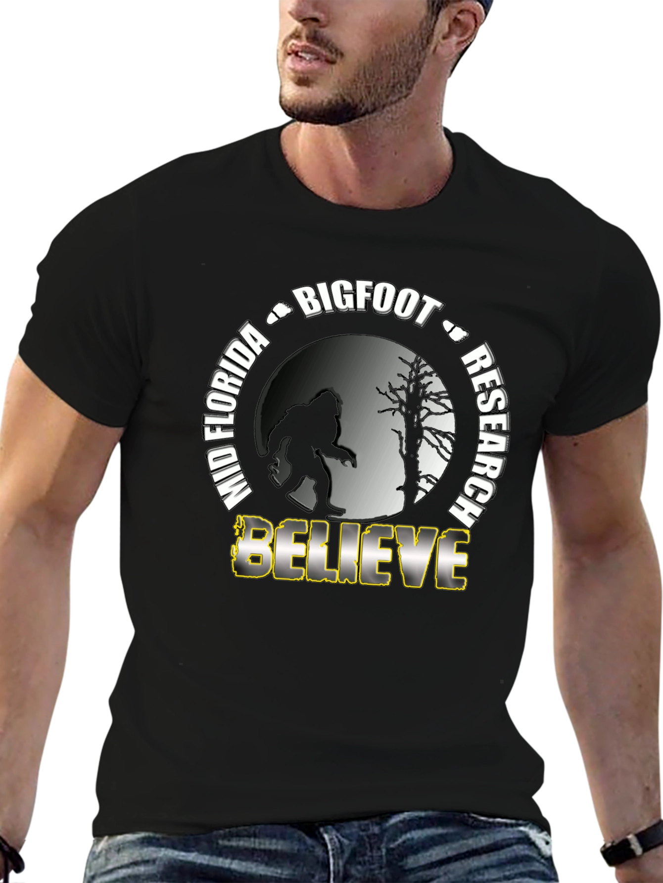 Mid Florida Bigfoot Research Believe T-Shirt