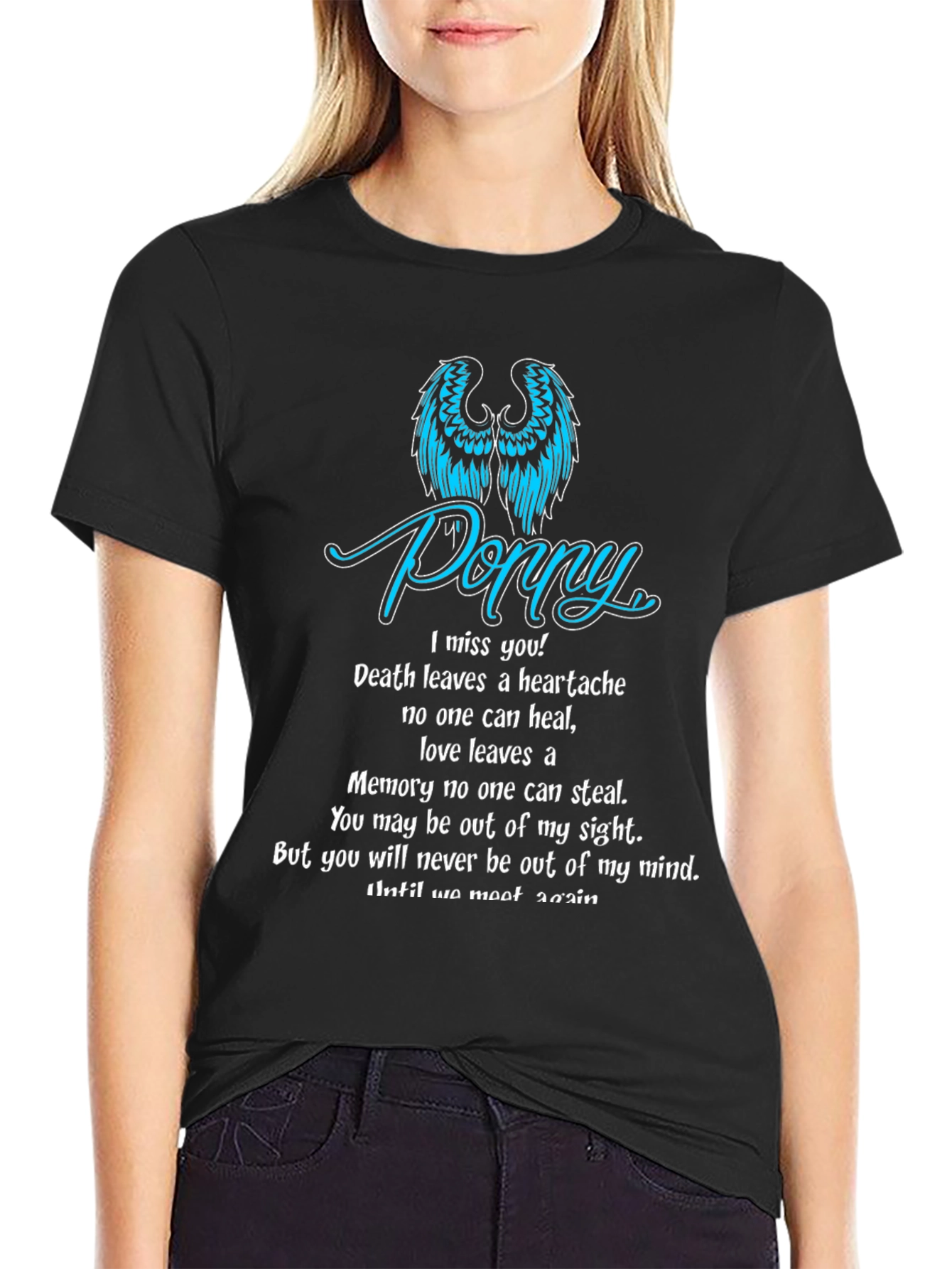 Memorial T-Shirt: Poppy I Miss You