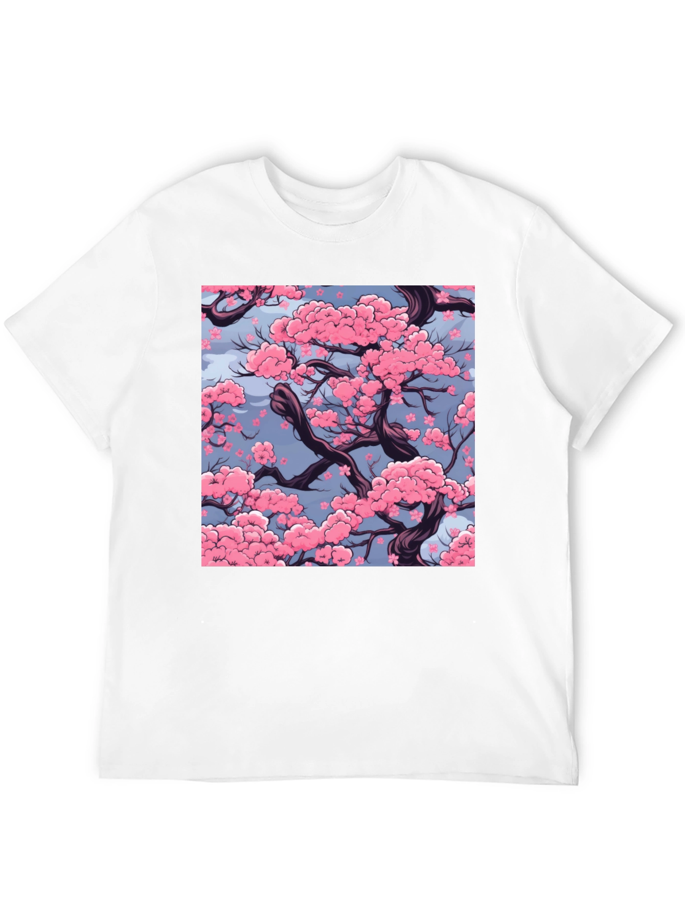 Cherry Blossom Graphic Tee - Stylish Menswear