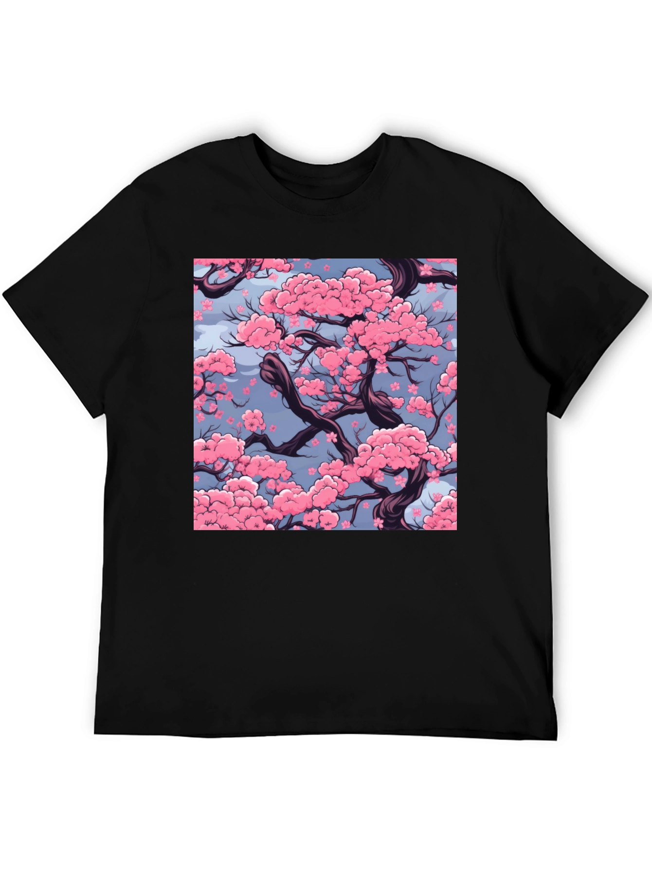 Cherry Blossom Graphic Tee - Stylish Menswear