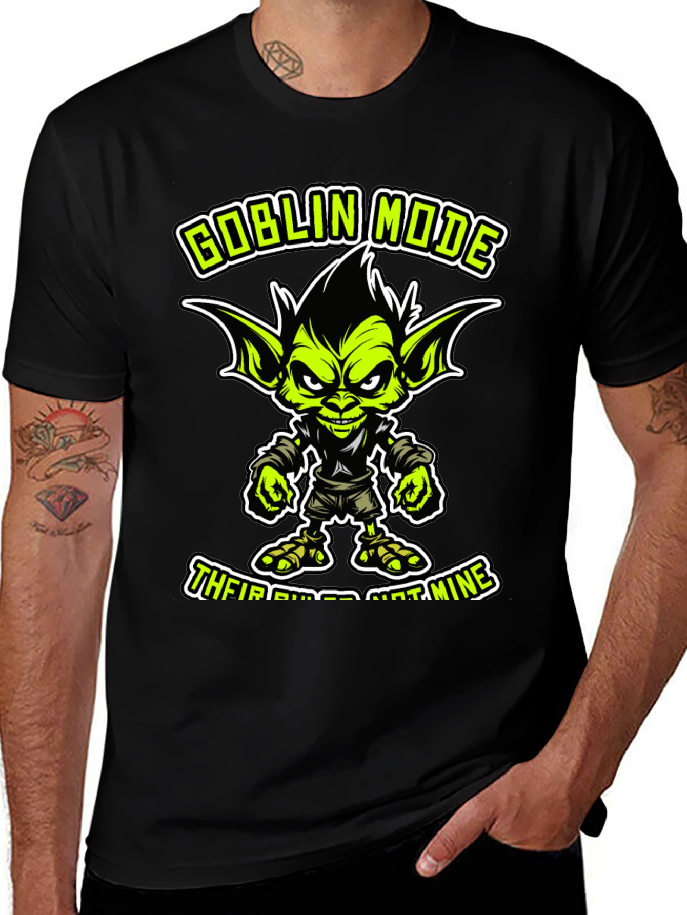 Goblin Mode Graphic Tee - Humor T-Shirt