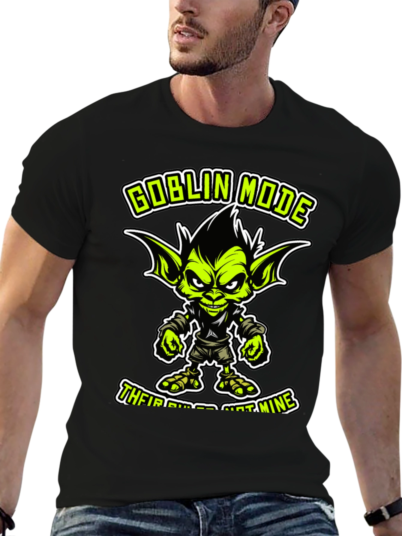 Goblin Mode Graphic Tee - Humor T-Shirt