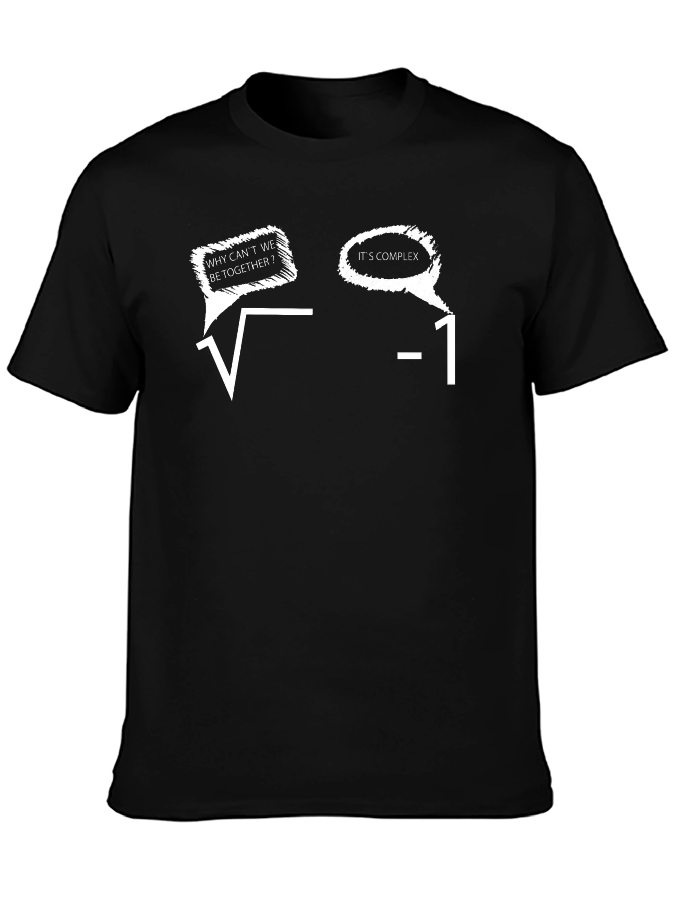 Math Humor T-Shirt: Complex Relationship Tee
