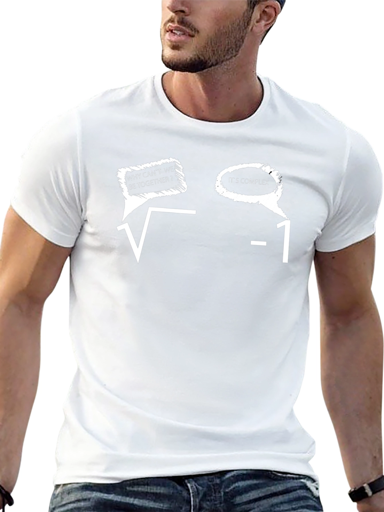 Math Humor T-Shirt: Complex Relationship Tee