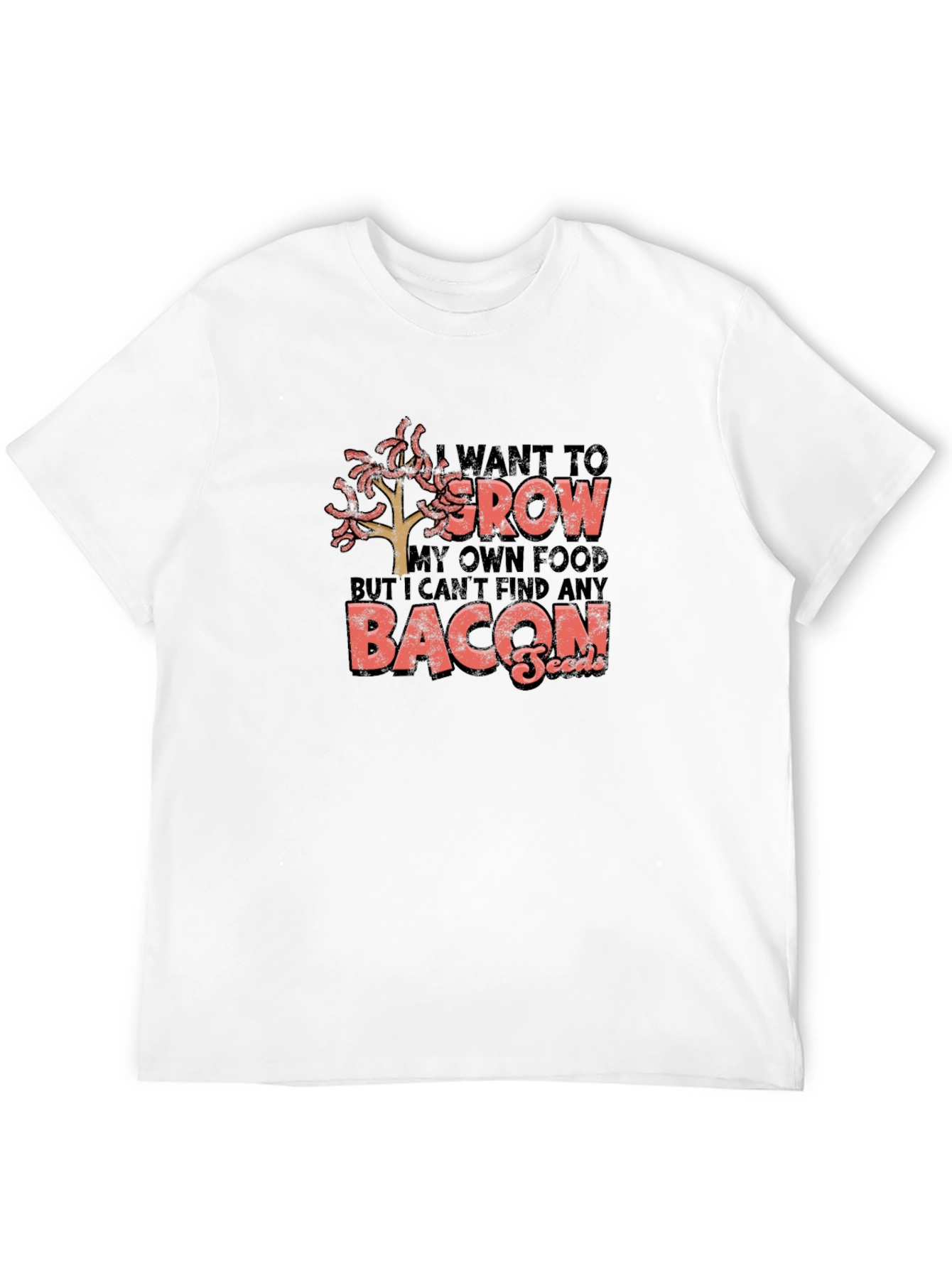 Funny Bacon Seeds Graphic Tee