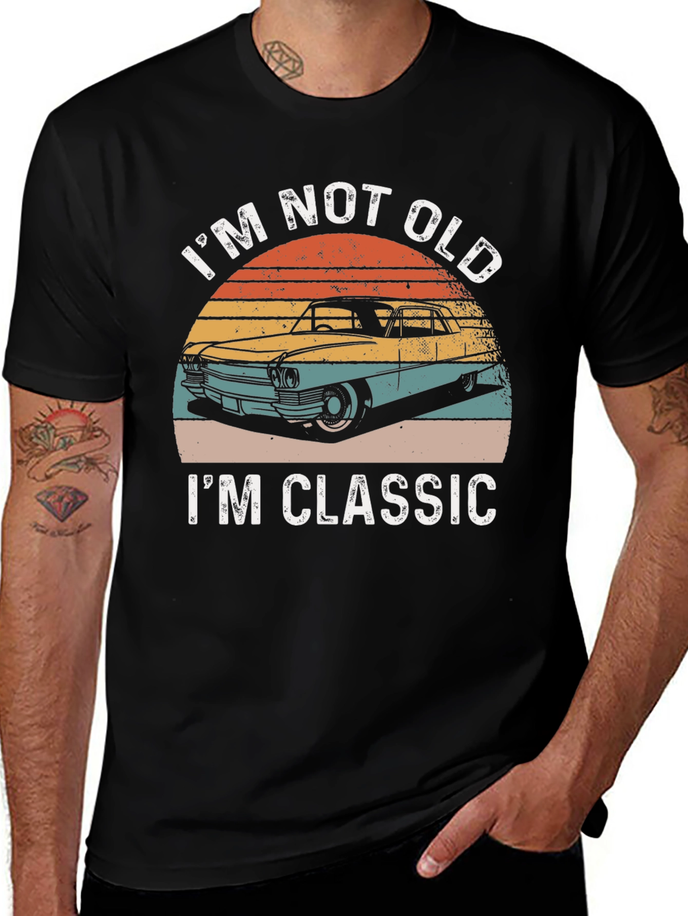 Classic Car T-Shirt - Im Not Old Im Classic