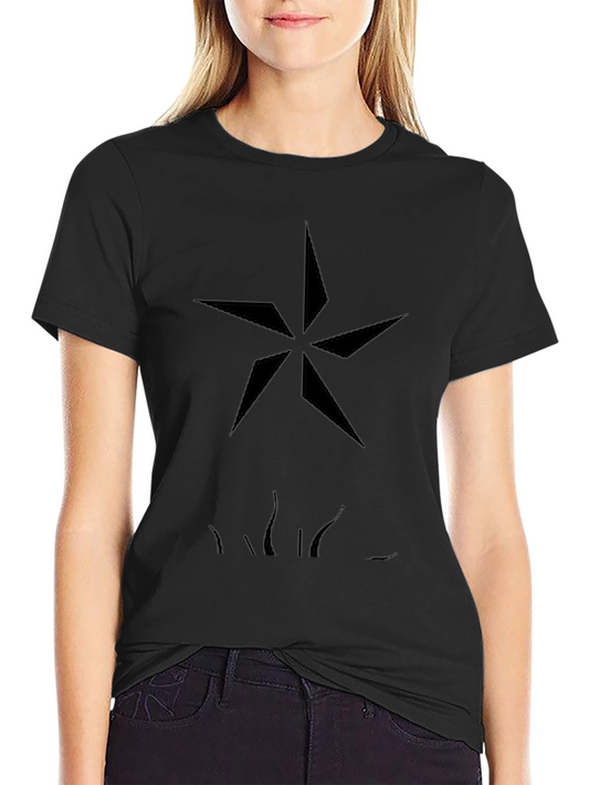 Black Star Graphic Mens T-Shirt