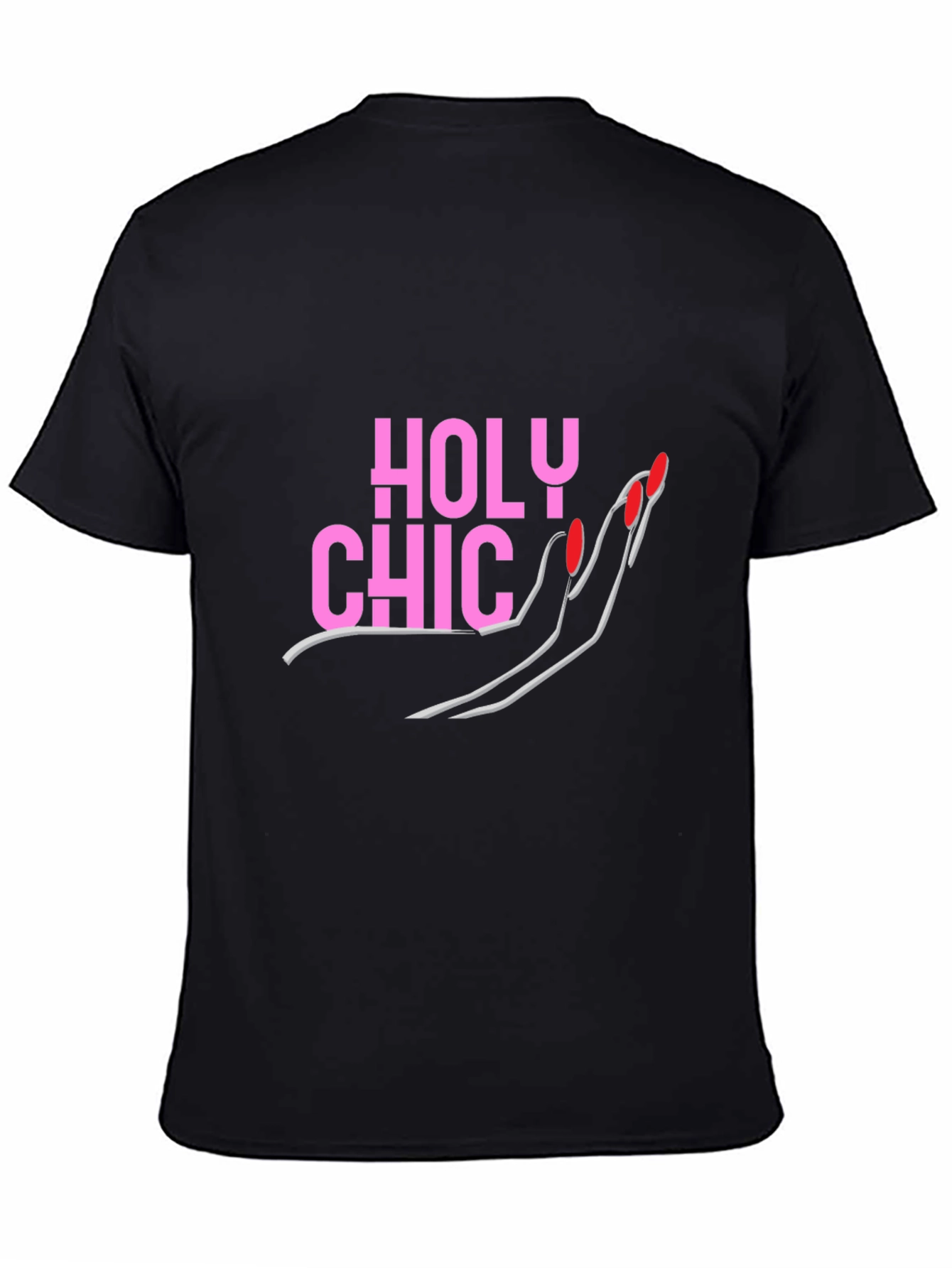 Holy Chic Graphic Tee - Fashionable Womens T-Shirt