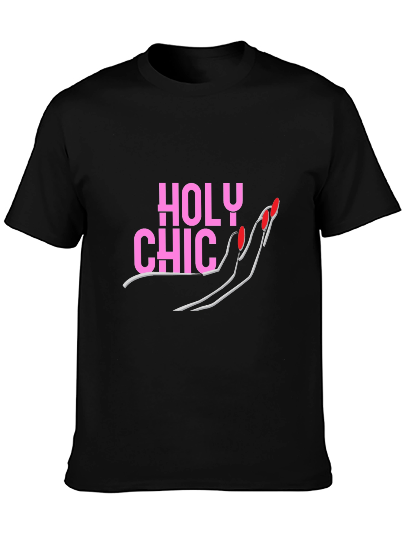 Holy Chic Graphic Tee - Fashionable Womens T-Shirt