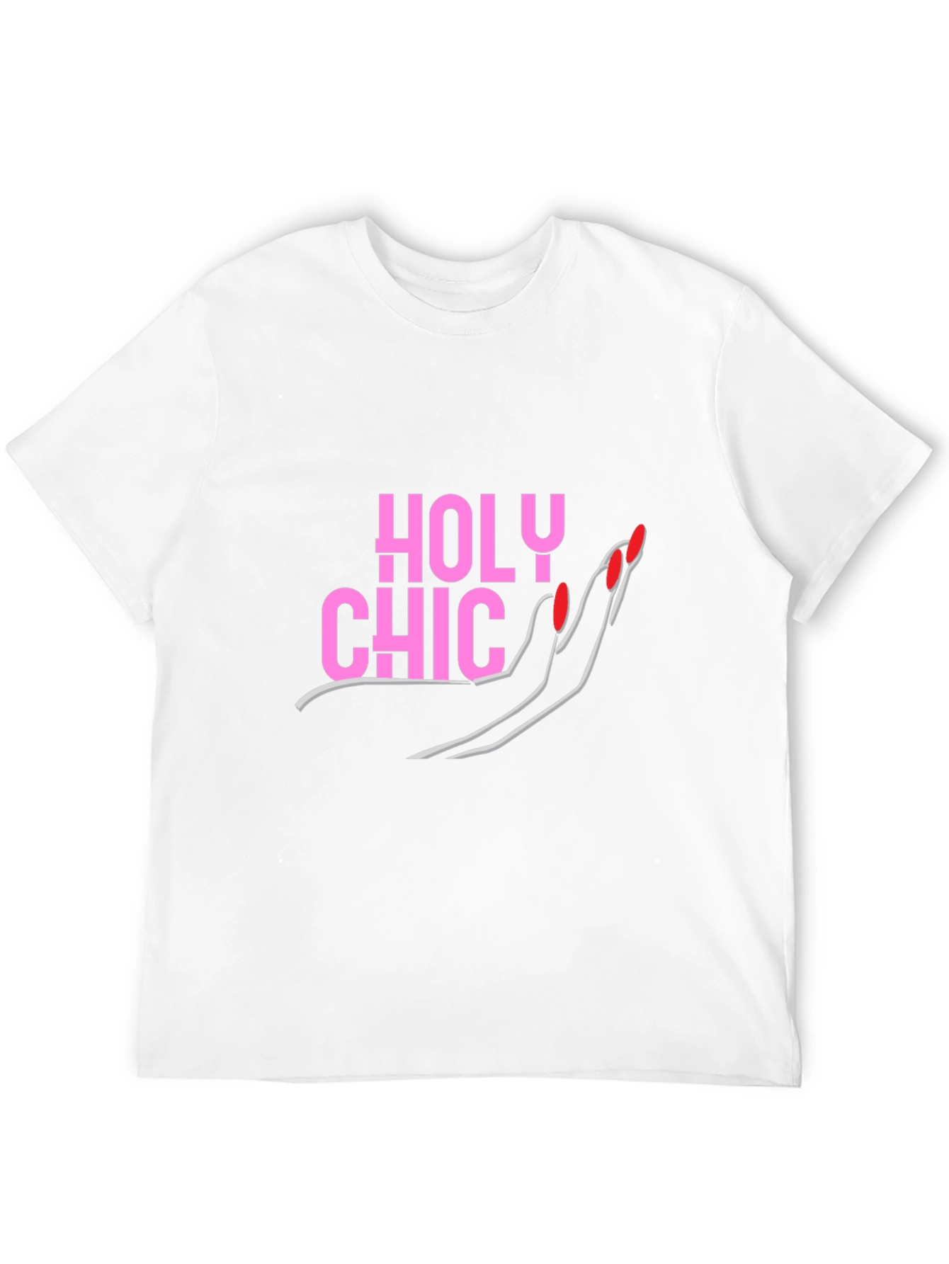 Holy Chic Graphic Tee - Fashionable Womens T-Shirt