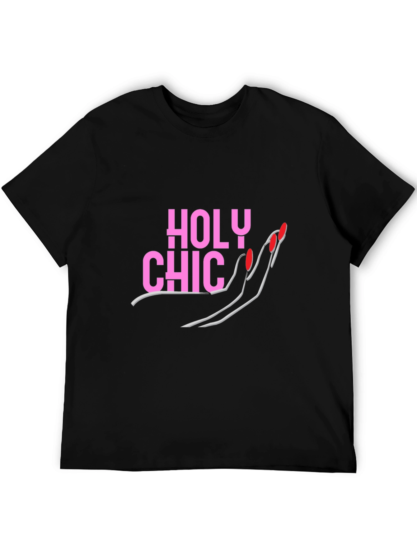 Holy Chic Graphic Tee - Fashionable Womens T-Shirt