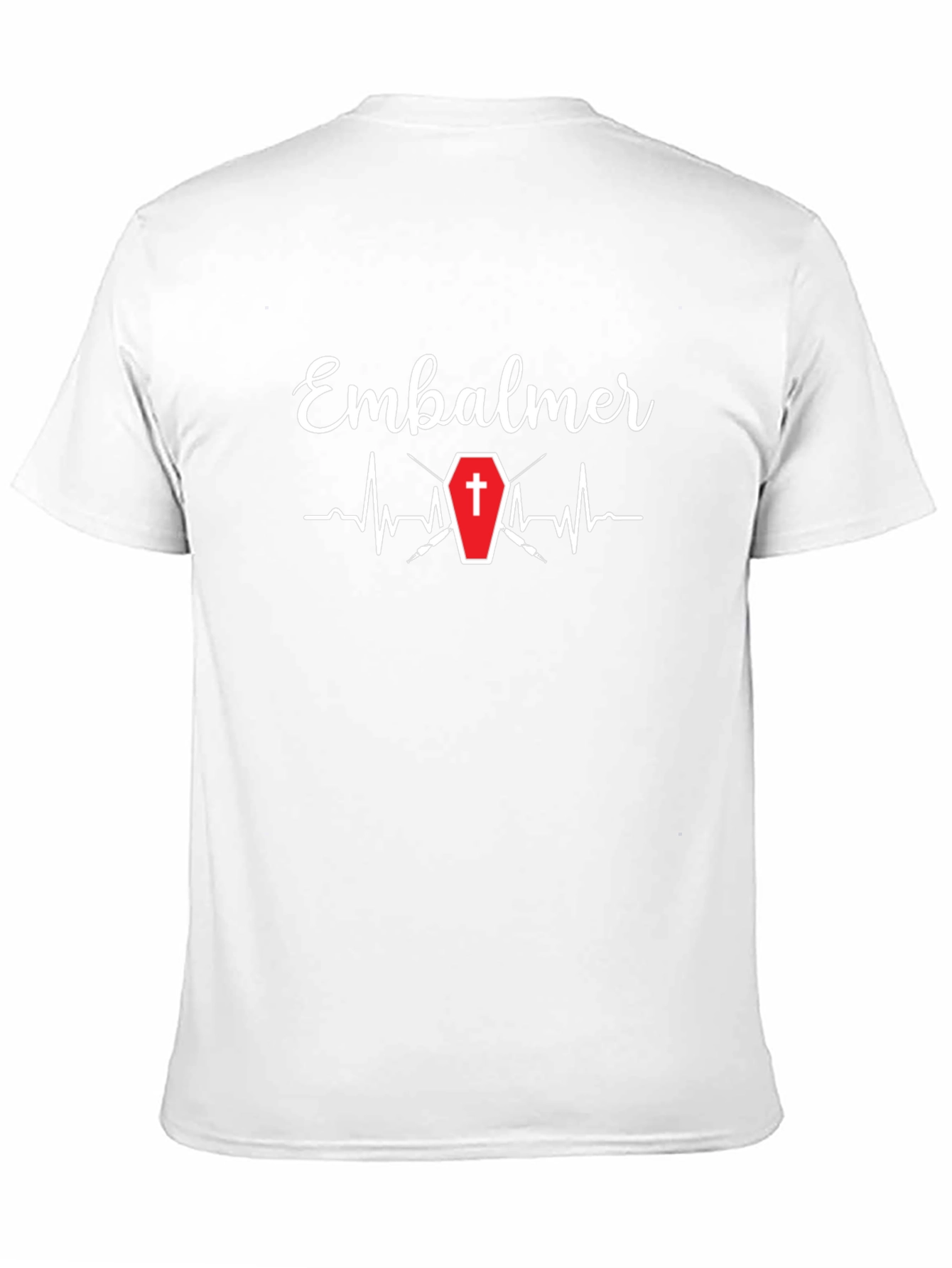 Embalmer Heartbeat Coffin T-Shirt