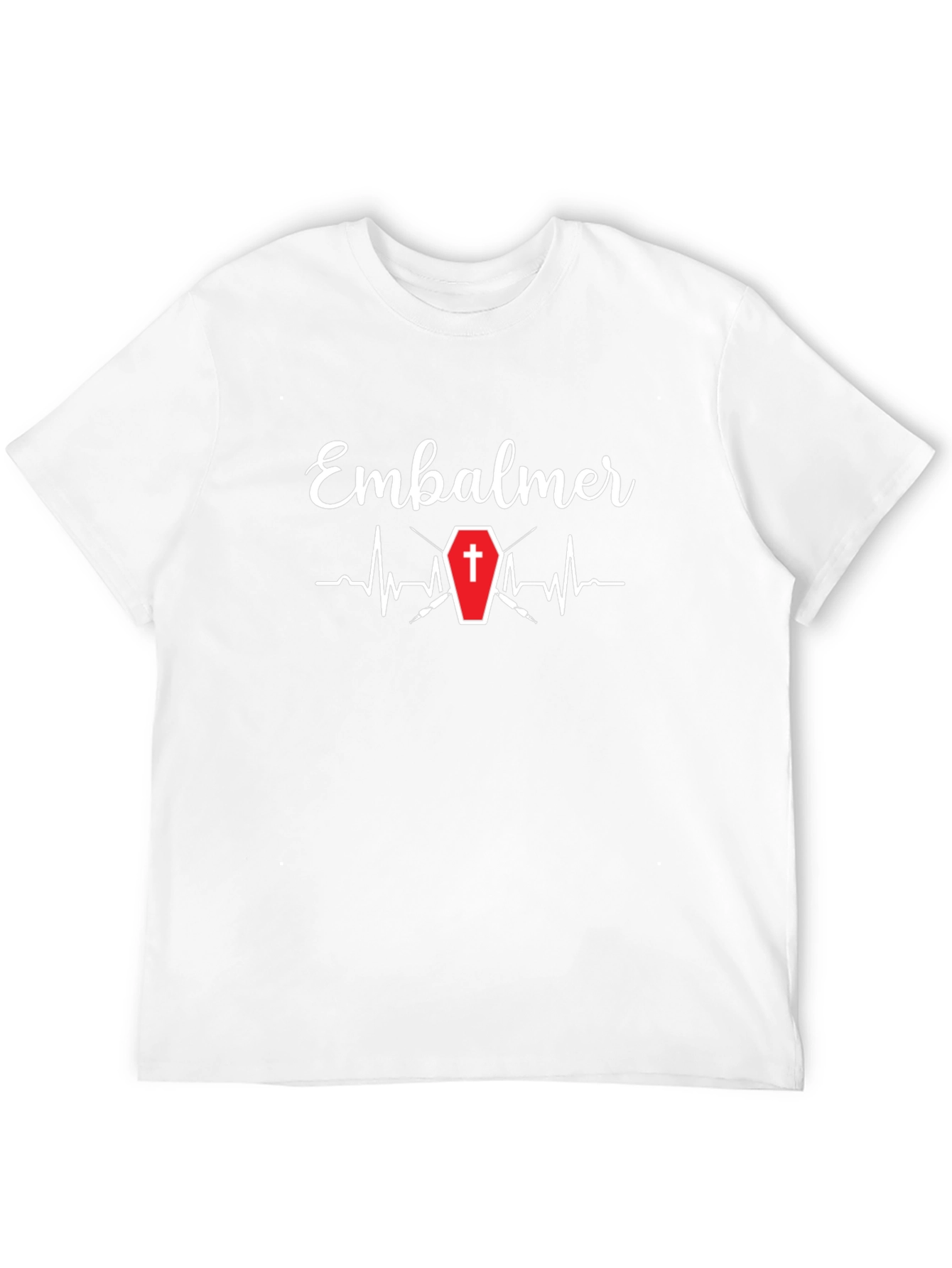 Embalmer Heartbeat Coffin T-Shirt