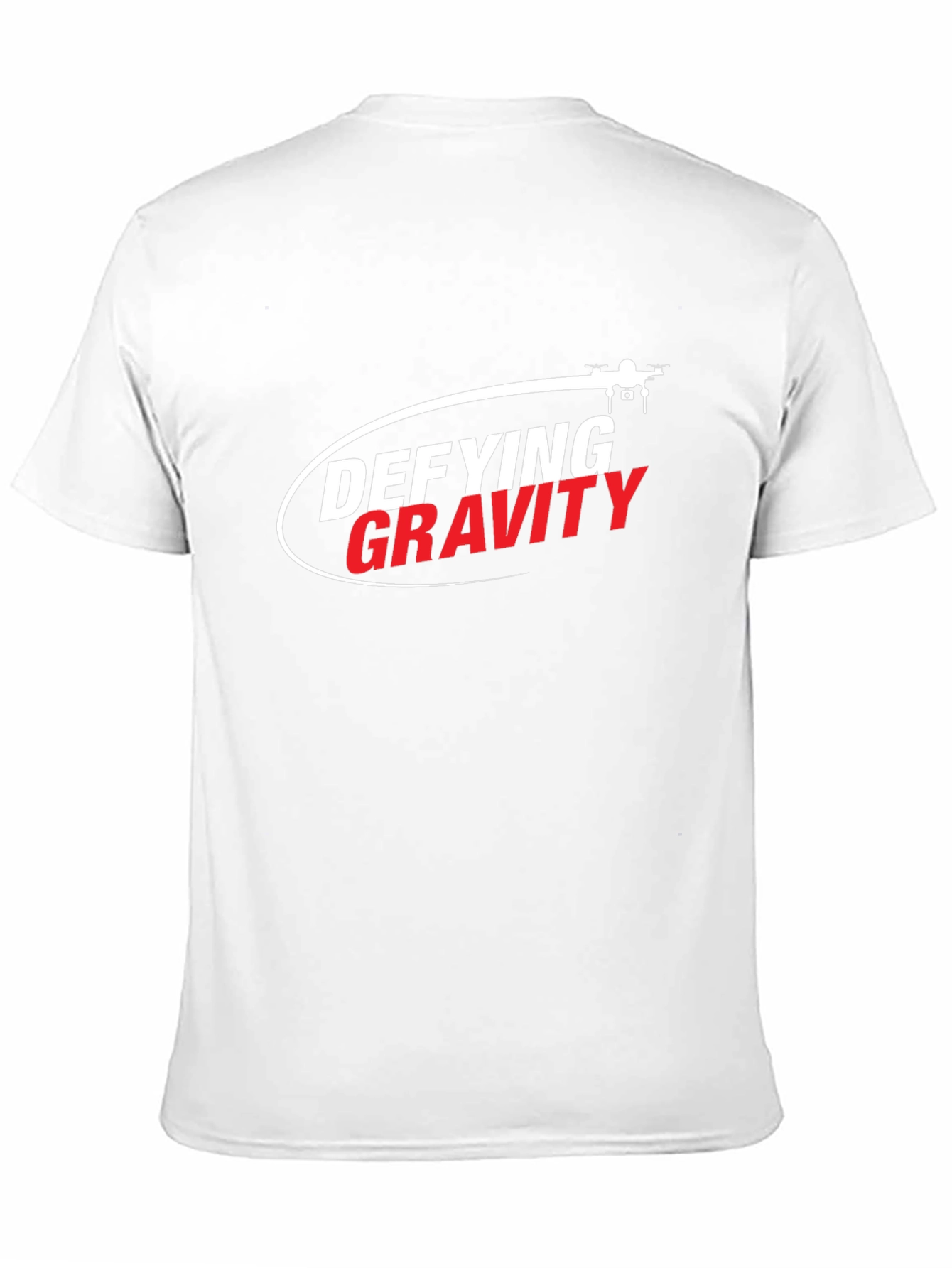 Defying Gravity Drone Graphic Tee - Black