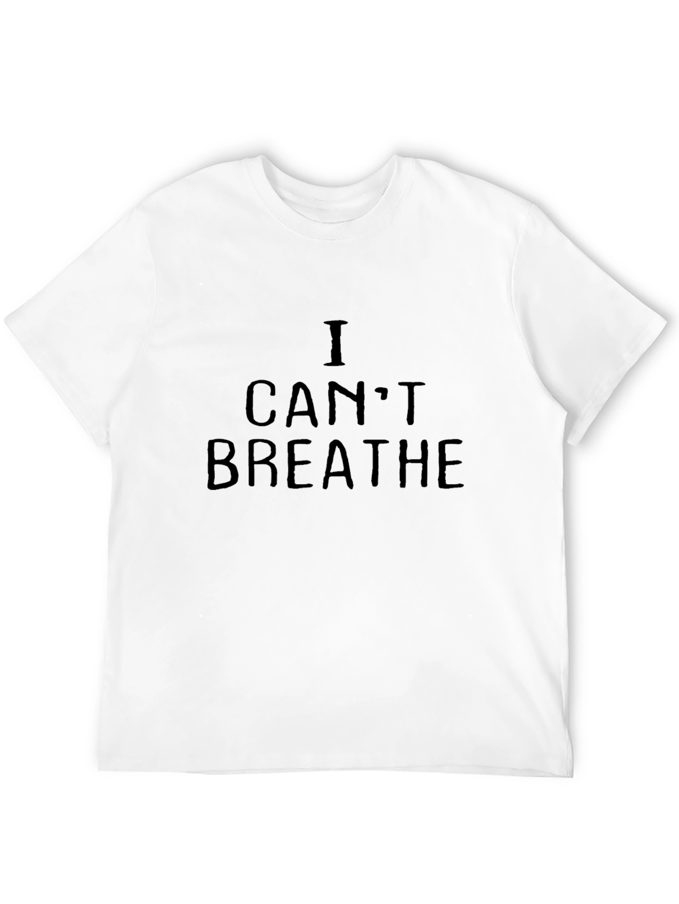 I Cant Breathe T-Shirt - Mens Black Tee