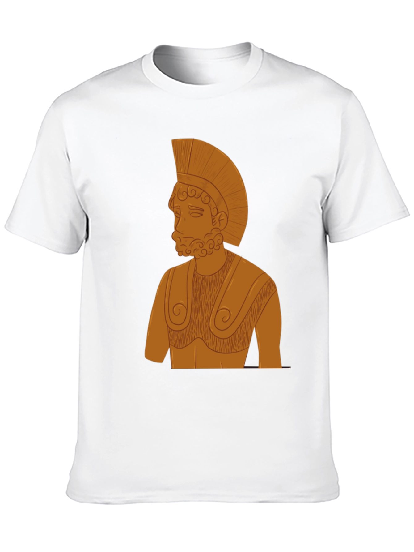 Spartan Warrior Graphic T-Shirt - Classic Style