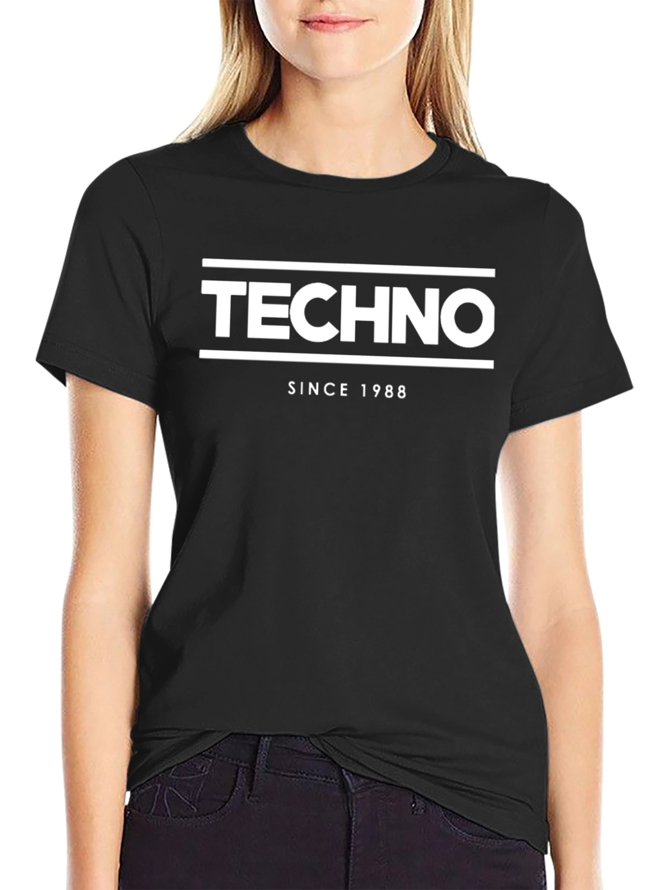 Techno Since 1988 Mens Black T-Shirt