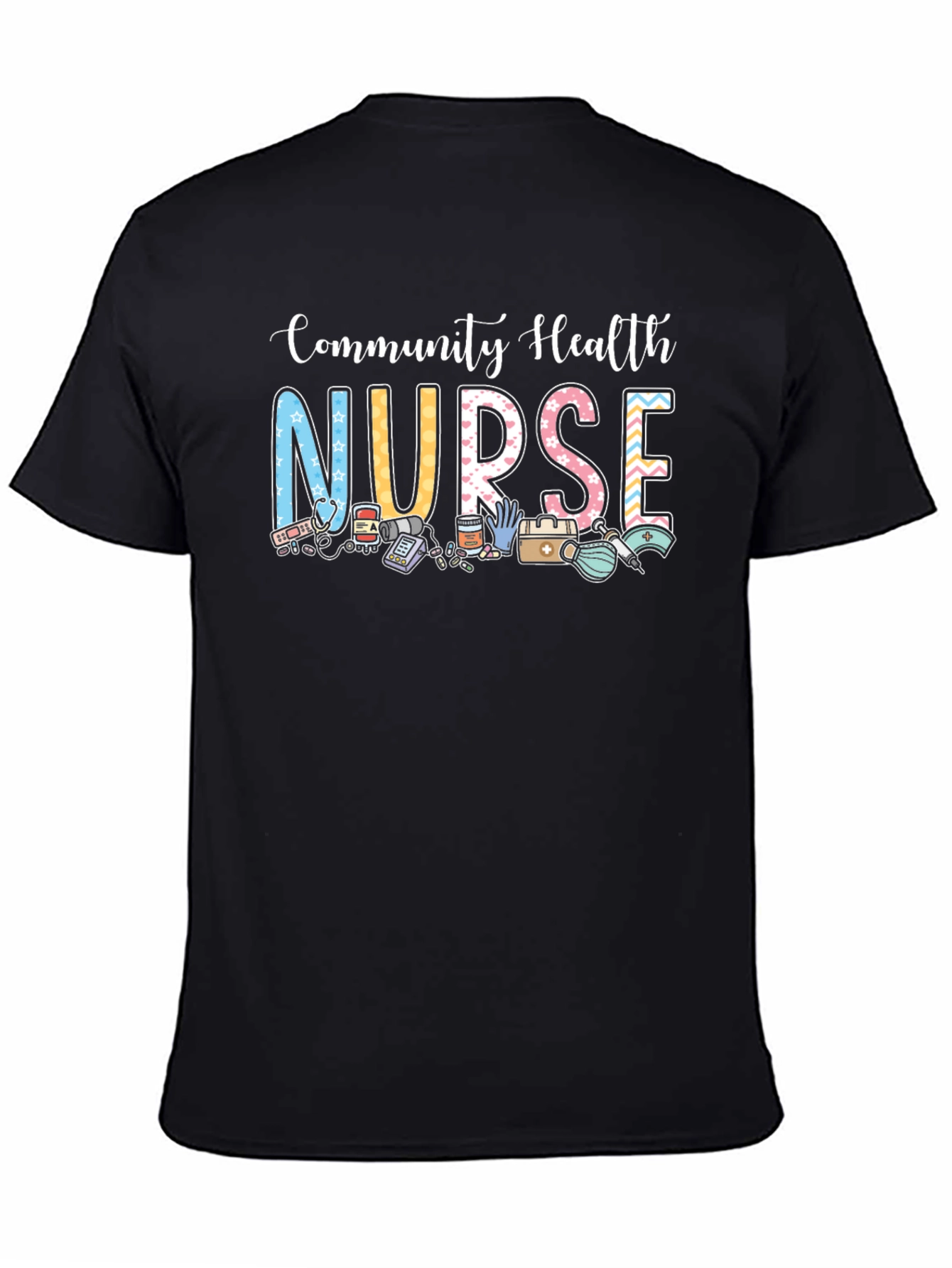 Community Health Nurse Graphic T-Shirt