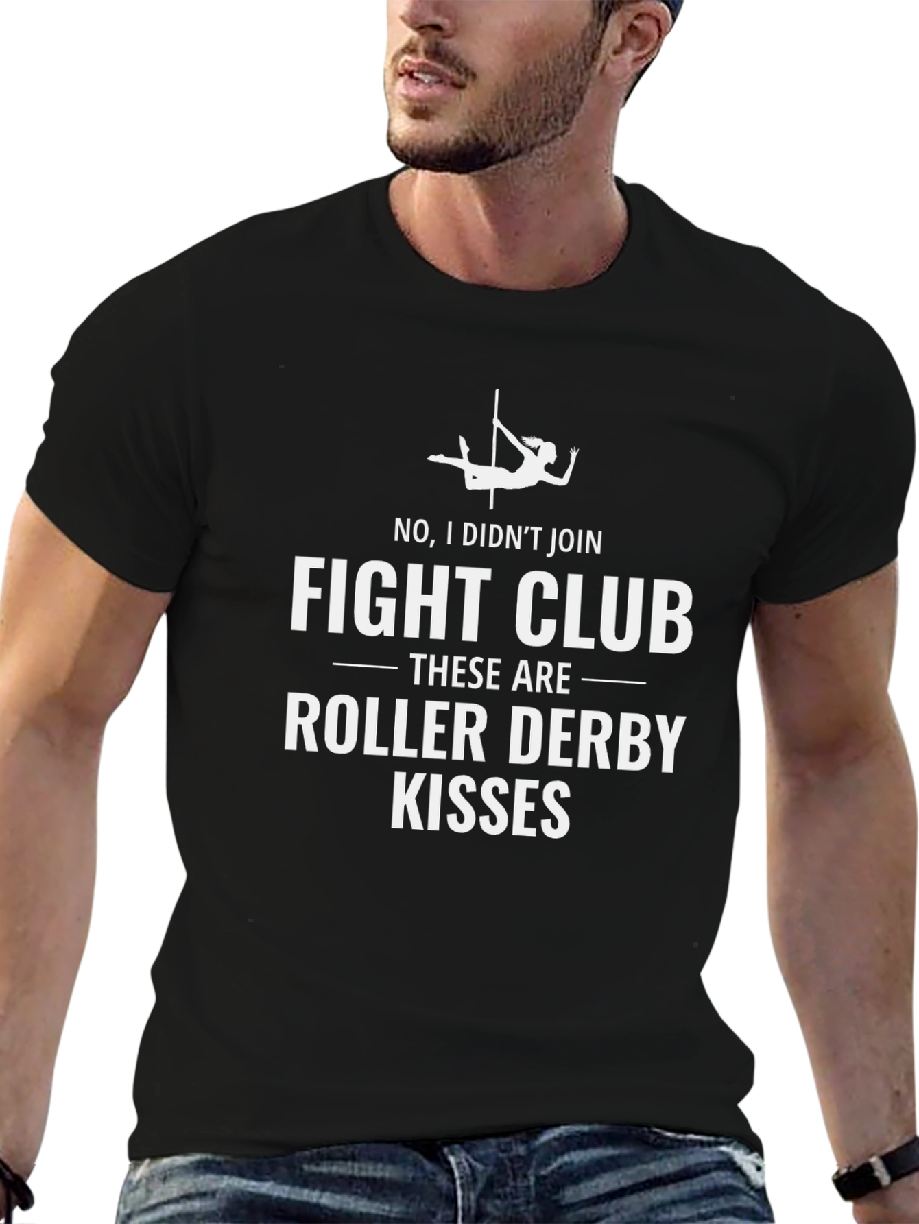 Roller Derby Kisses Graphic T-Shirt