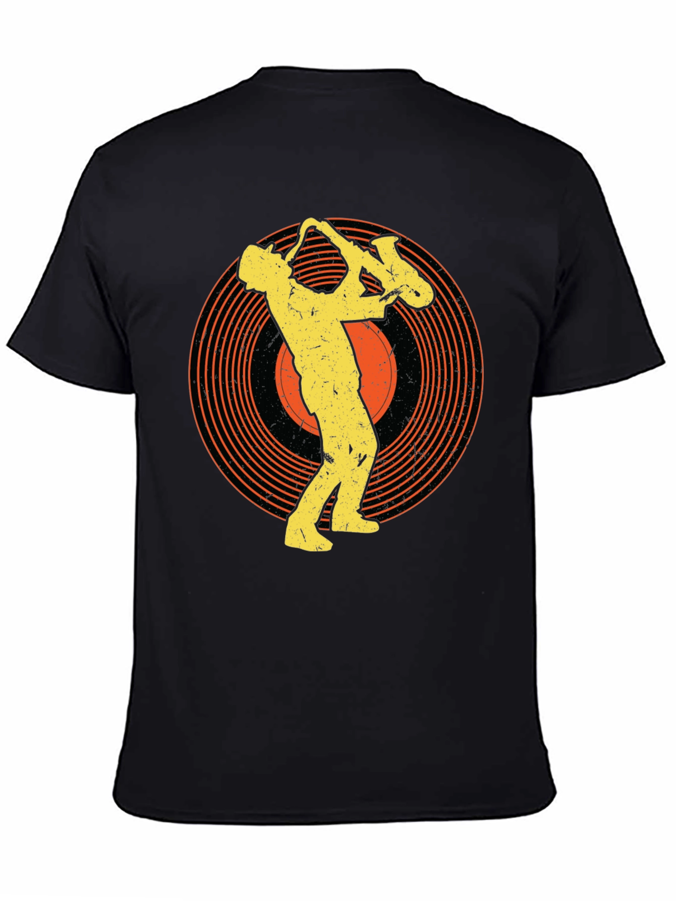 Saxophone Musician Graphic Tee