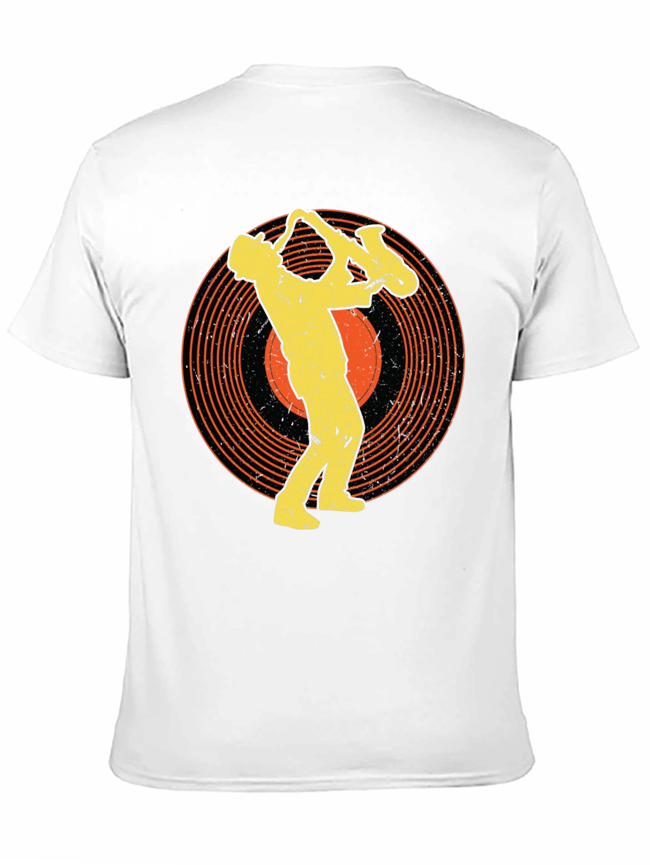 Saxophone Musician Graphic Tee